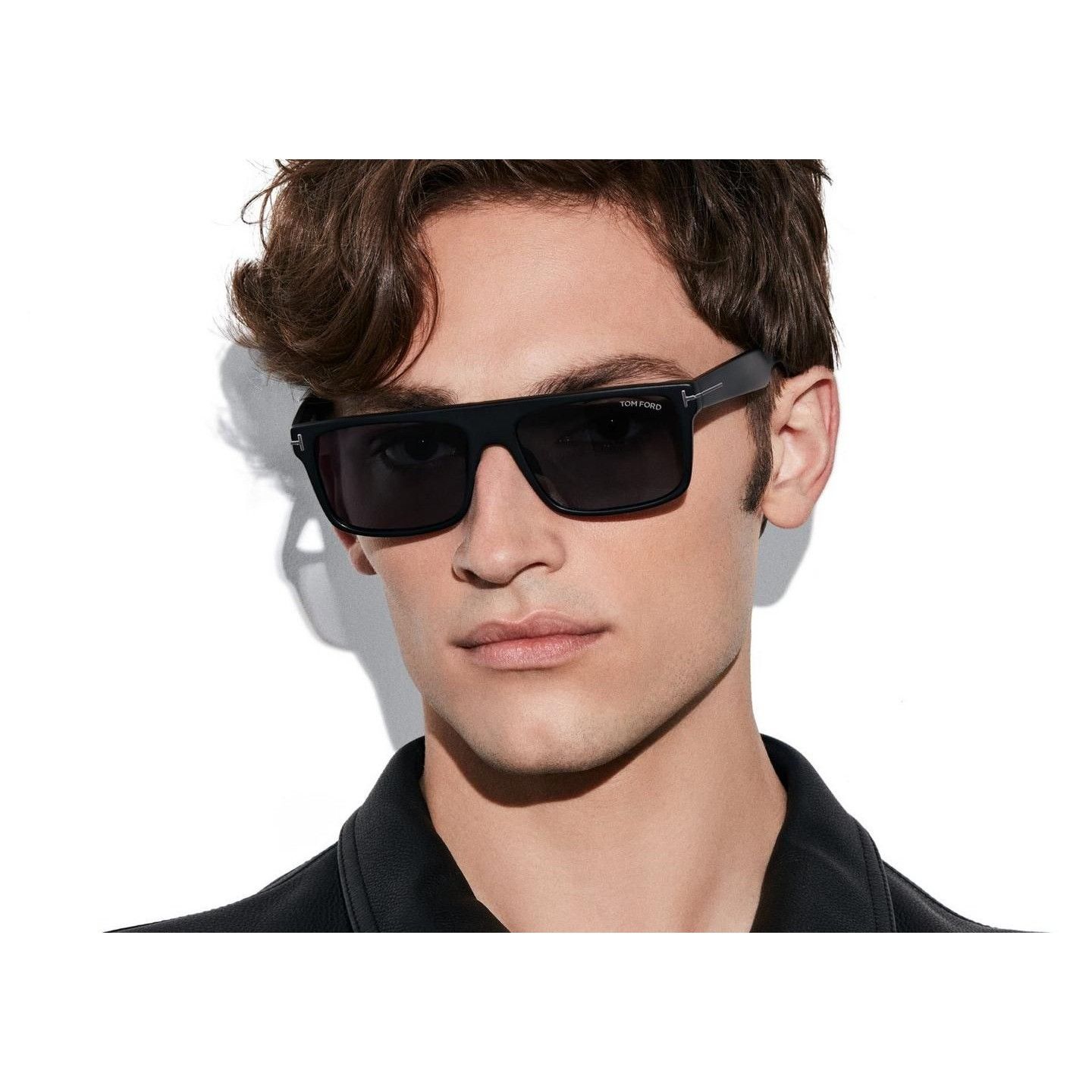 image of New Tom Ford Philippe Ft0999N - 02D Polarized Sunglasses in Black, Men's