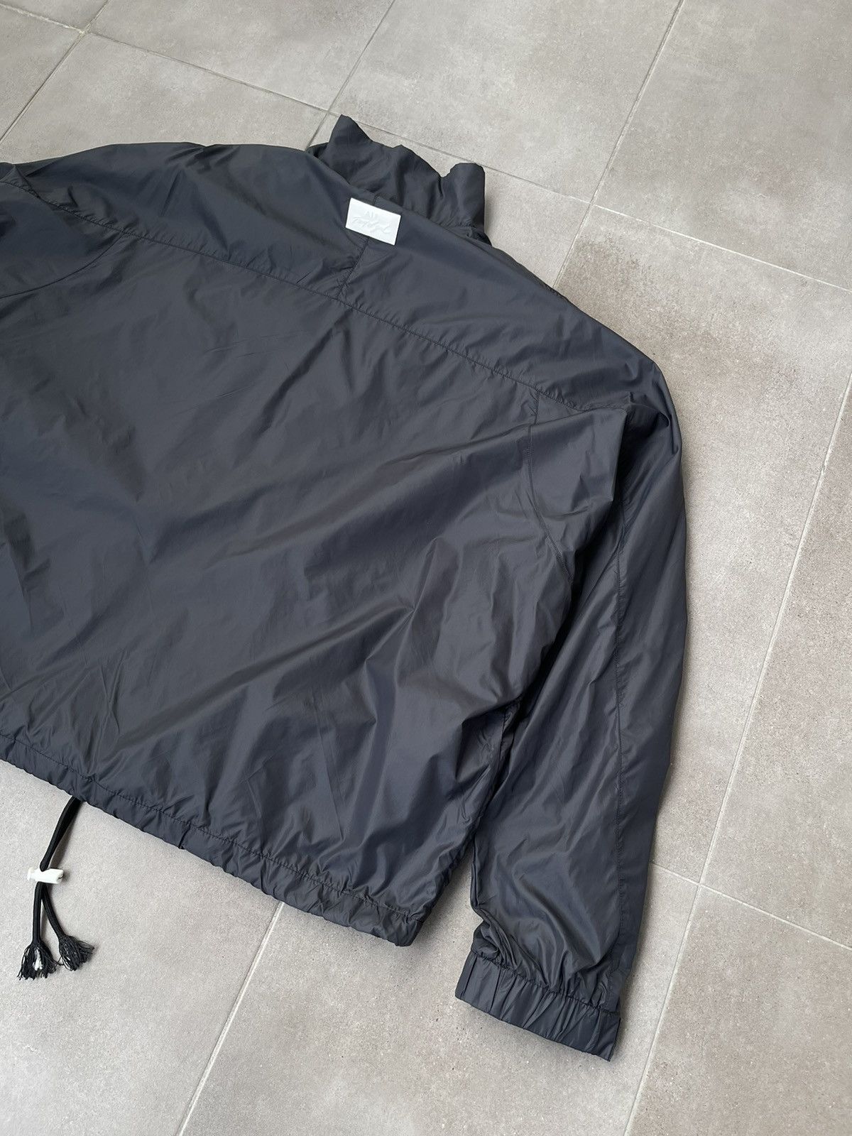 Fear of God × Nike FW18 Nike X Fear Of God Half Zipper Coach Track Black Jacket Size US L / EU 52-54 / 3 - 16 Thumbnail