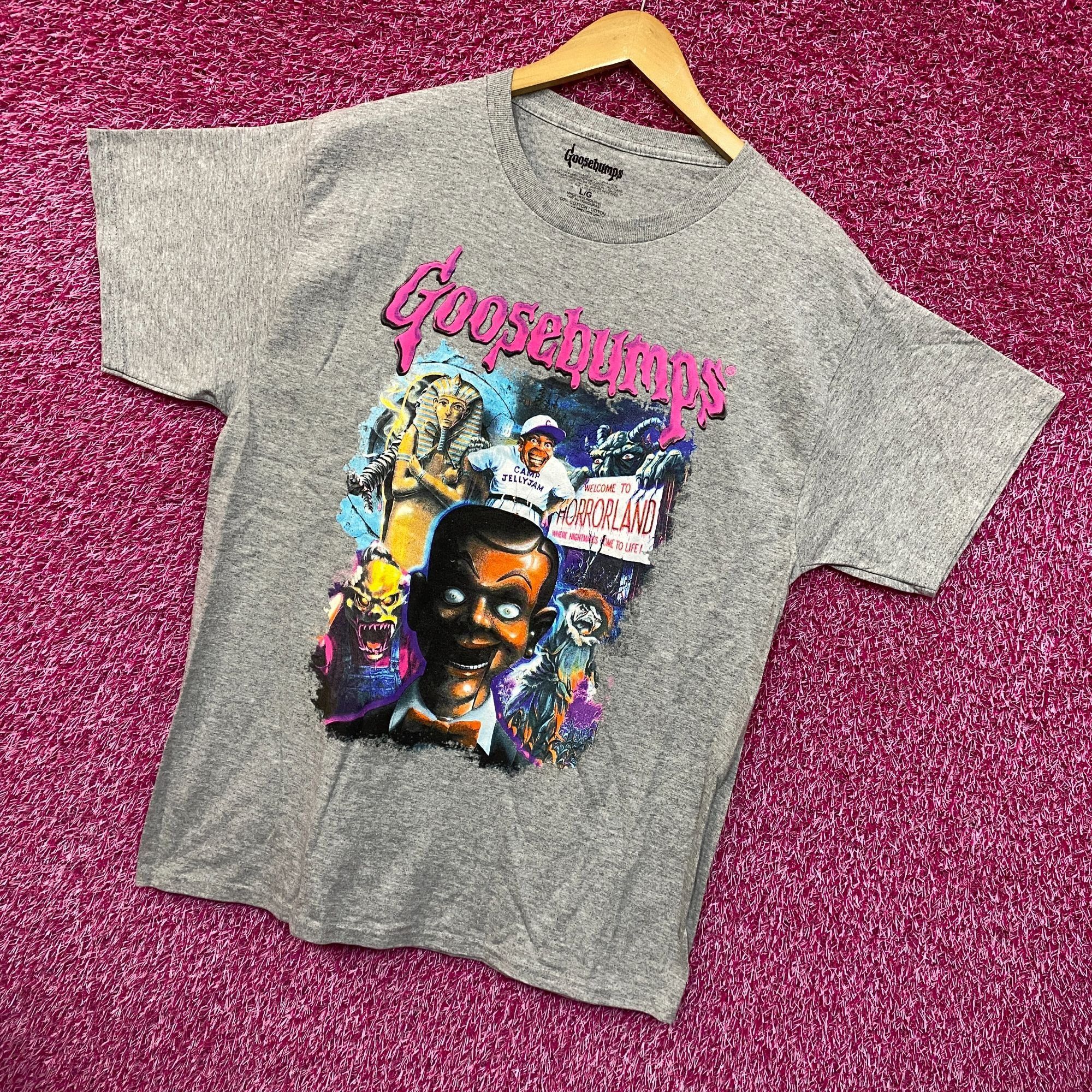 Other Goosebumps RL Stine Horror Series Cover Art Collage Tee L Size US L / EU 52-54 / 3 - 3 Thumbnail