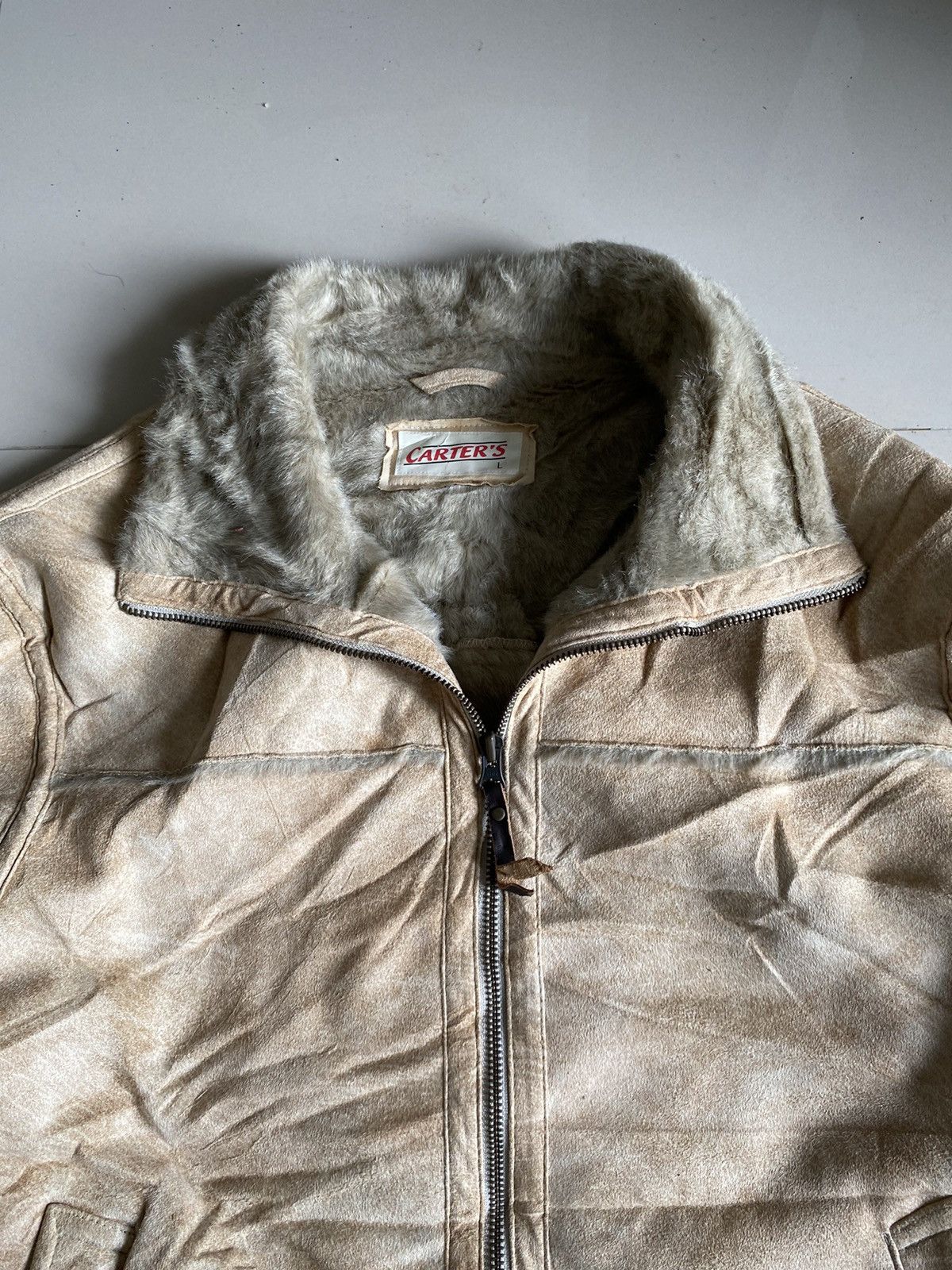 14th Addiction 2000s carter’s faux fur suede leathers 14thaddiction style Size US L / EU 52-54 / 3 - 6 Thumbnail