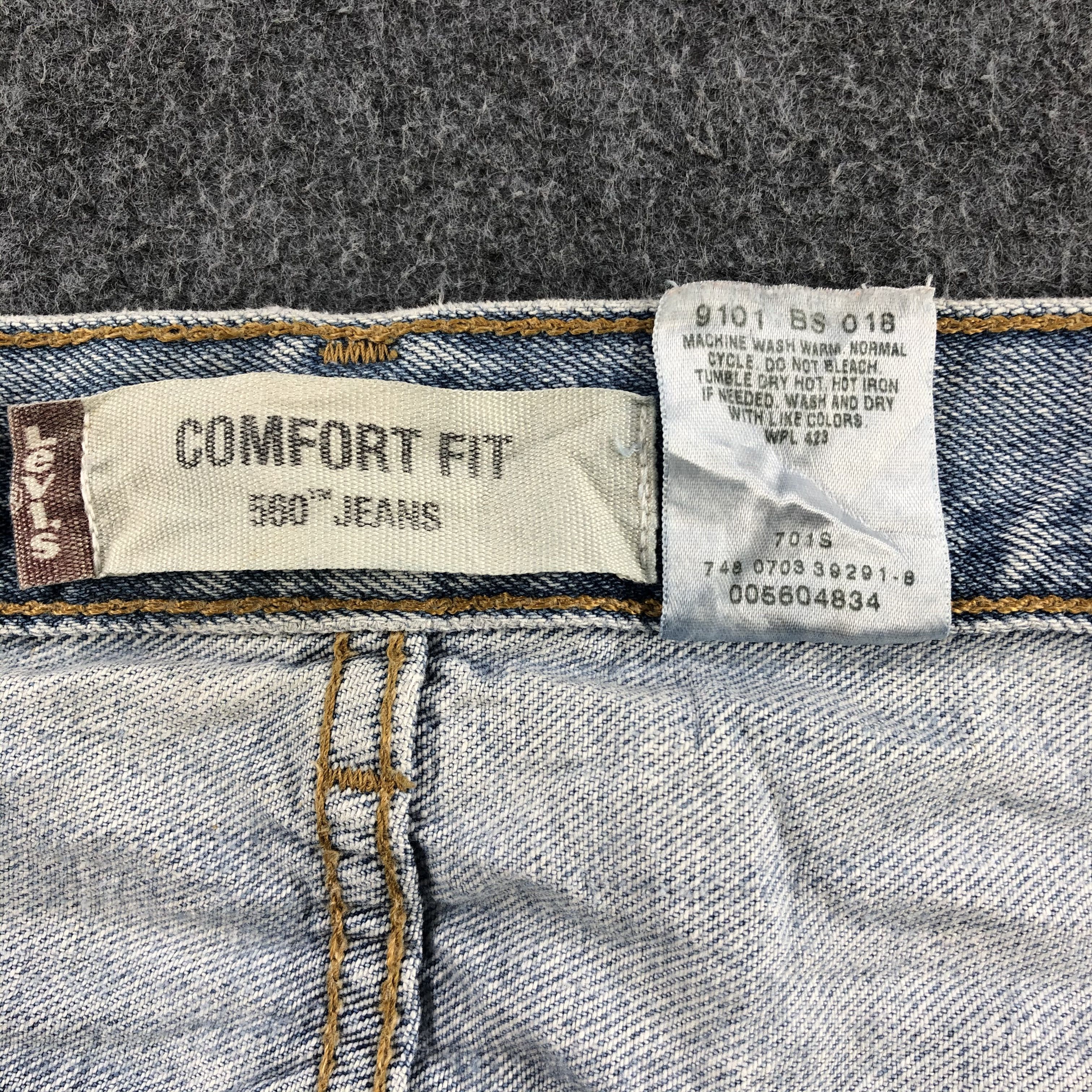 Levi's × Vintage Vintage Light Wash Levis 560 Jeans-JM724 Size US 43 - 10 Thumbnail