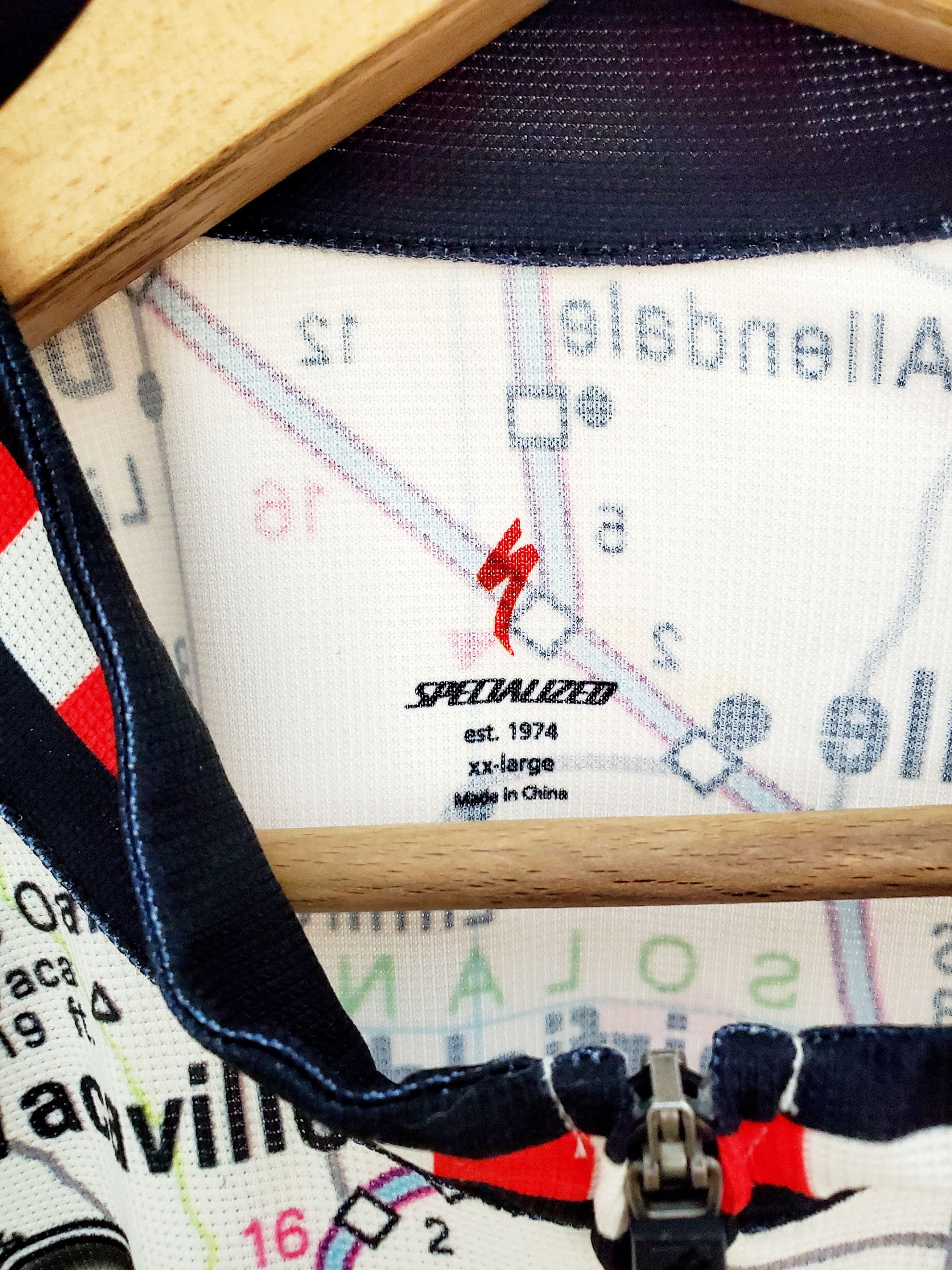 Sports Specialties Specialized Share The Road Oakland Map cycling jersey XXL Size US XXL / EU 58 / 5 - 3 Thumbnail