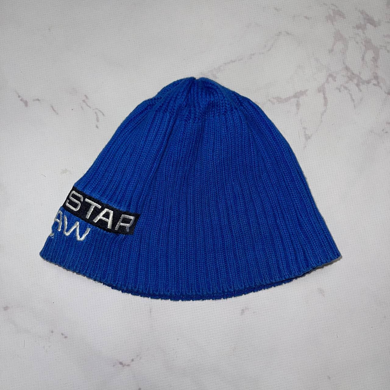 G-Star G STAR Original Raw Blue Beanie Size ONE SIZE - 8 Thumbnail