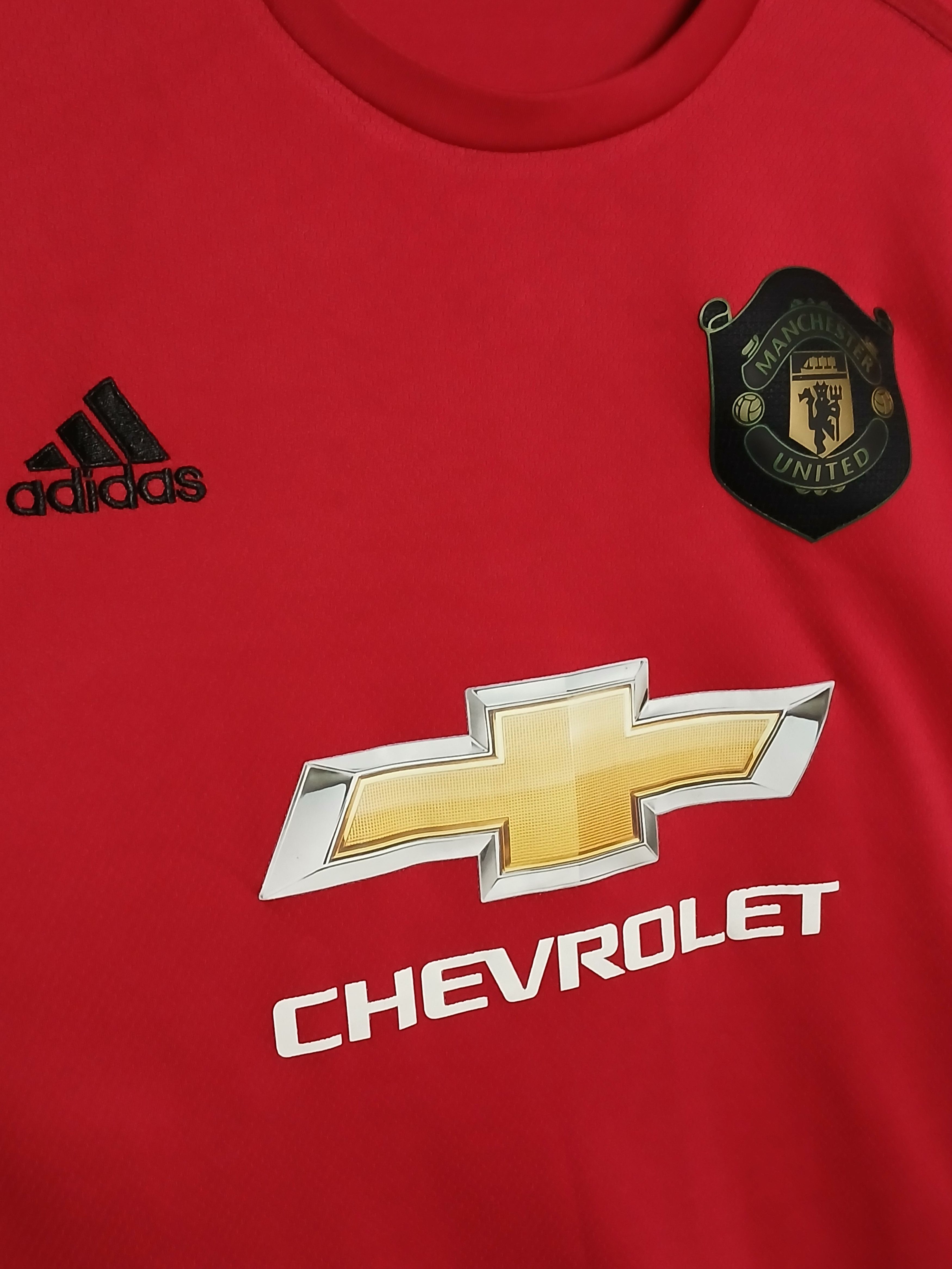 Adidas Manchester United 19/20 Home Football Jersey T-Shirt Size US L / EU 52-54 / 3 - 3 Thumbnail