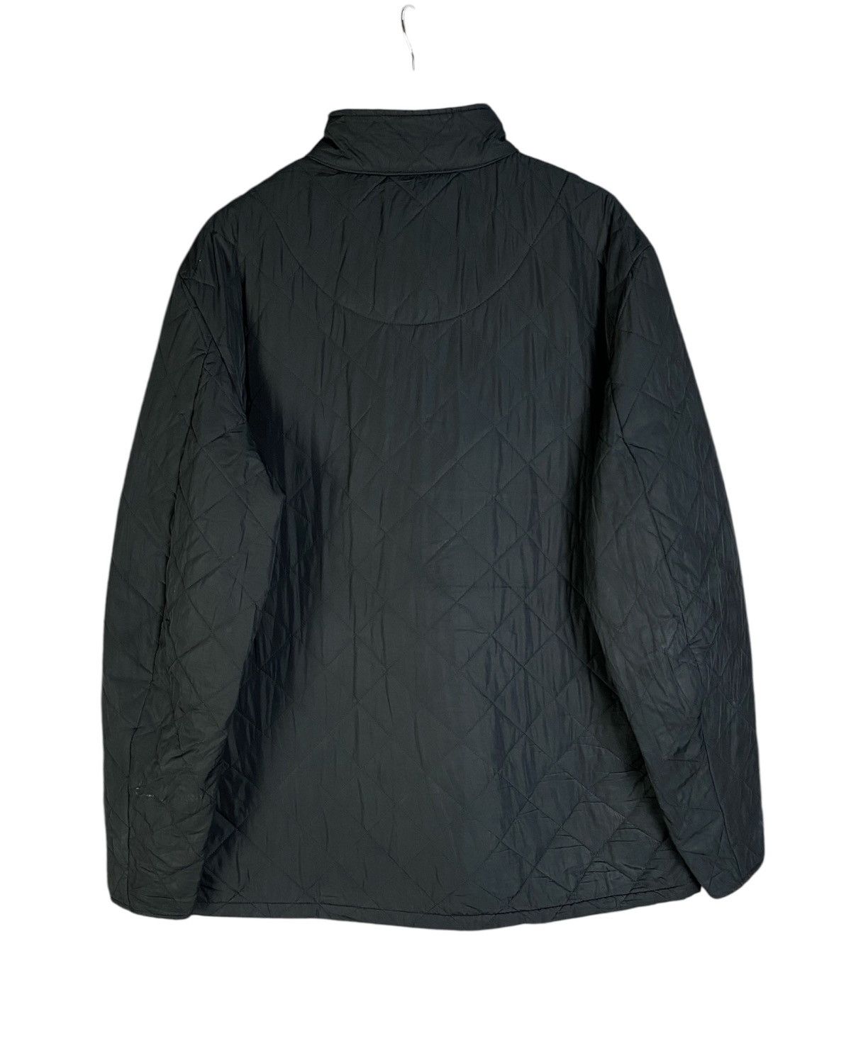 Barbour Barbour Powell Mens Black Quilted Jacket Size US XL / EU 56 / 4 - 4 Thumbnail