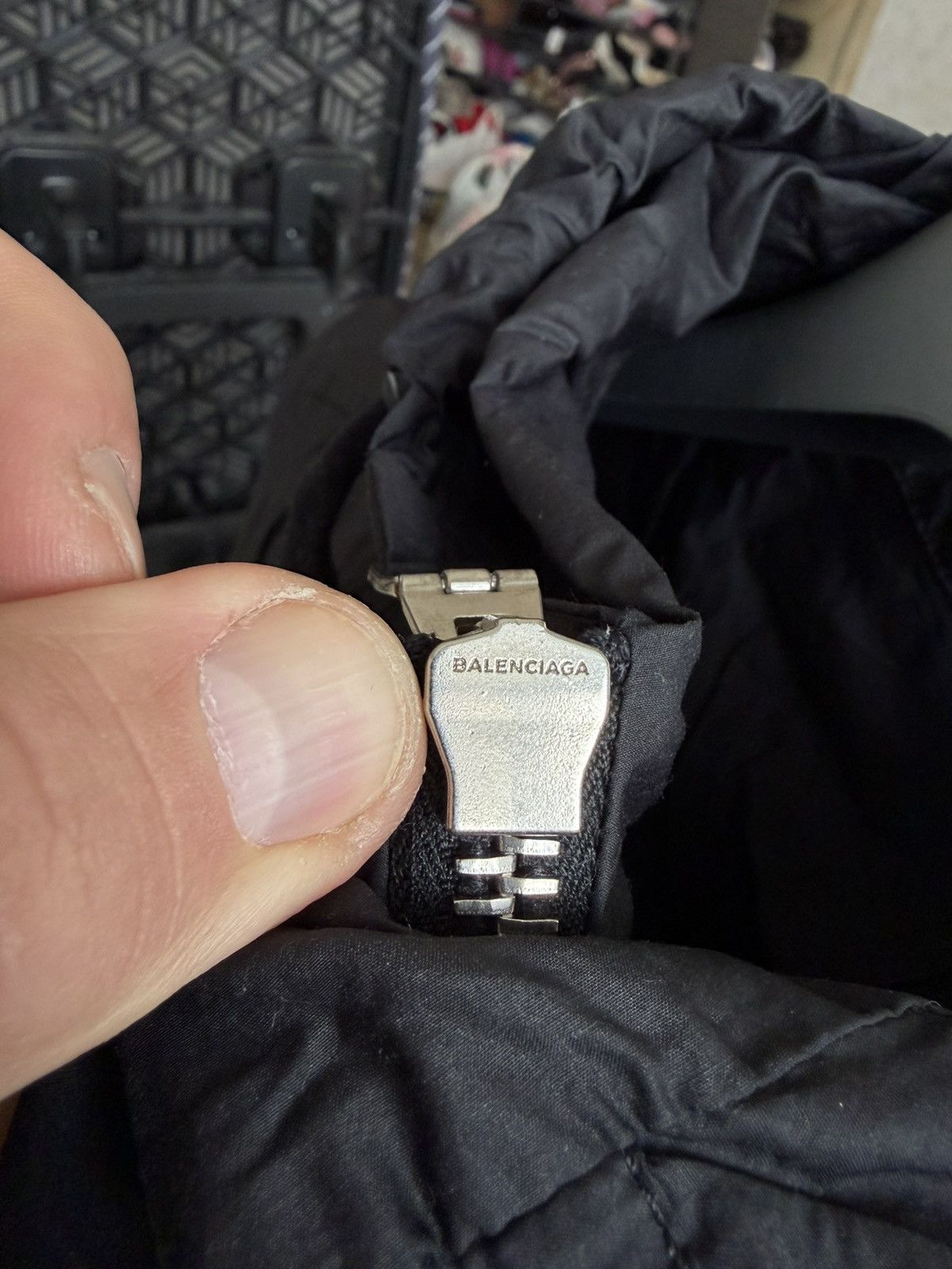Balenciaga BALENCIAGA jacket Multi Zip SS15 Hoodie men’s black Size US L / EU 52-54 / 3 - 11 Thumbnail