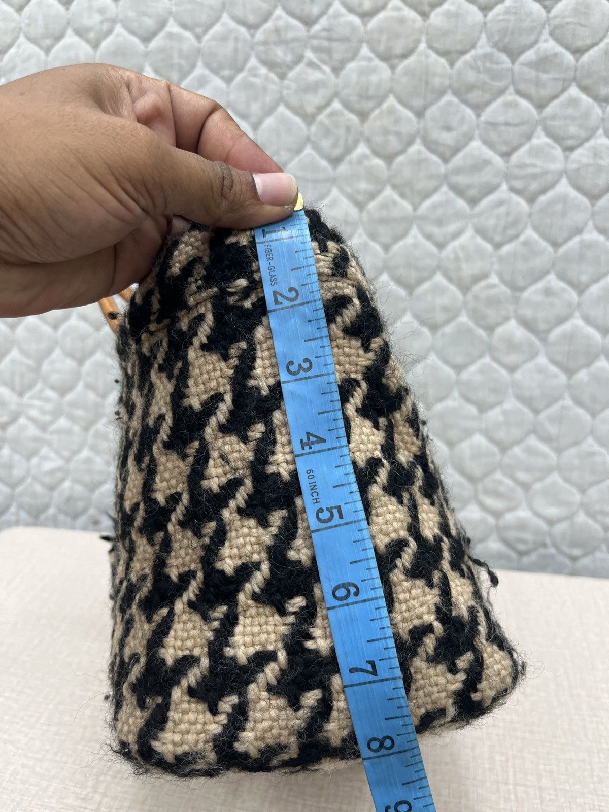 Tsumori Chisato 🔥🔥🔥ARCHIVE TSUMORI CHISATO ISSEY MIYAKE TWEED BAGS Size ONE SIZE - 15 Thumbnail