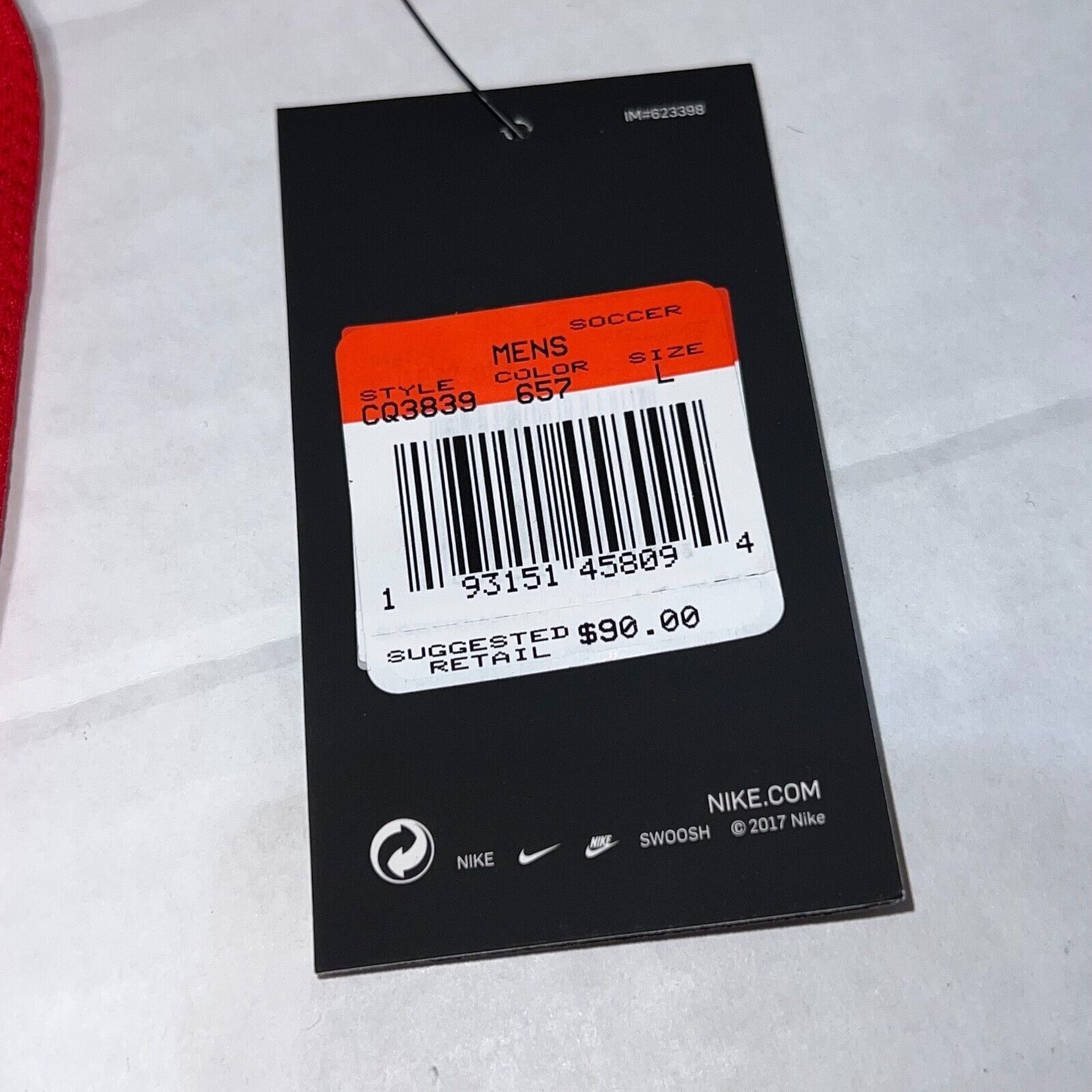 Nike NIKE CANADA 2019 HOME SOCCER JERSEY CQ3839 657 MENS LARGE Size US L / EU 52-54 / 3 - 6 Thumbnail