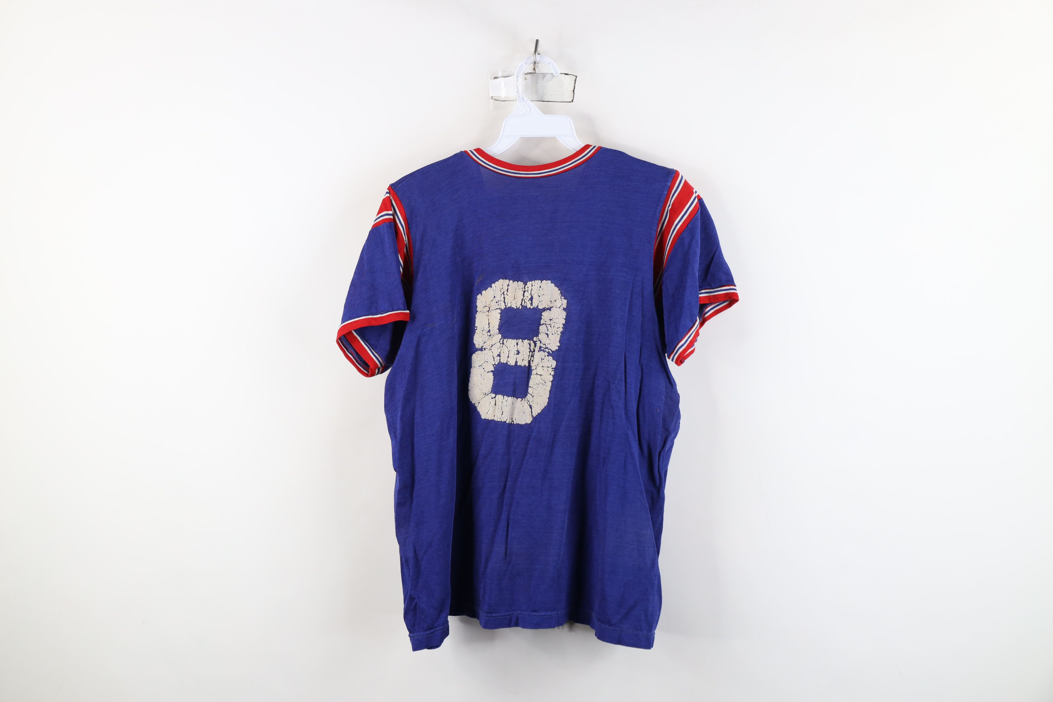 Vintage Vintage 50s Felco Chain Stitch Baseball Jersey Shirt USA Size US L / EU 52-54 / 3 - 13 Thumbnail