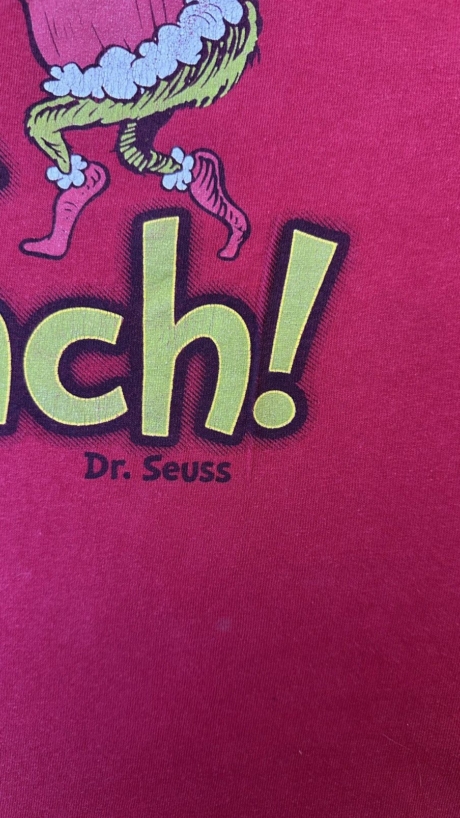 Vintage VINTAGE GRINCH DR.SEUSS TEE Size US L / EU 52-54 / 3 - 6 Thumbnail