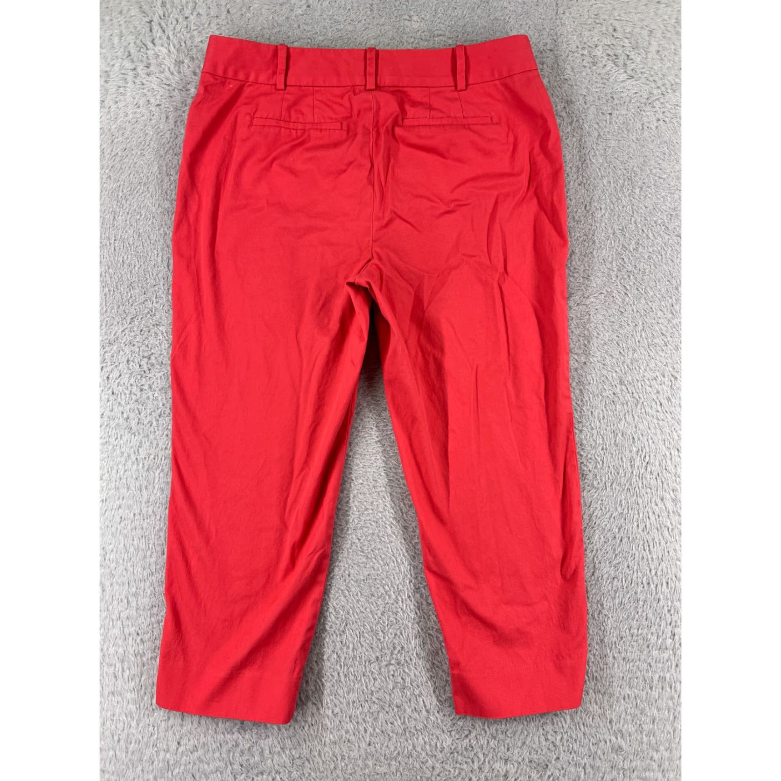 Talbots VINTAGE Talbots Women's Pants Cropped Stretch Cotton Pink Regular 8P Fall Spring Summer Size 30" / US 8 / IT 44 - 2 Thumbnail