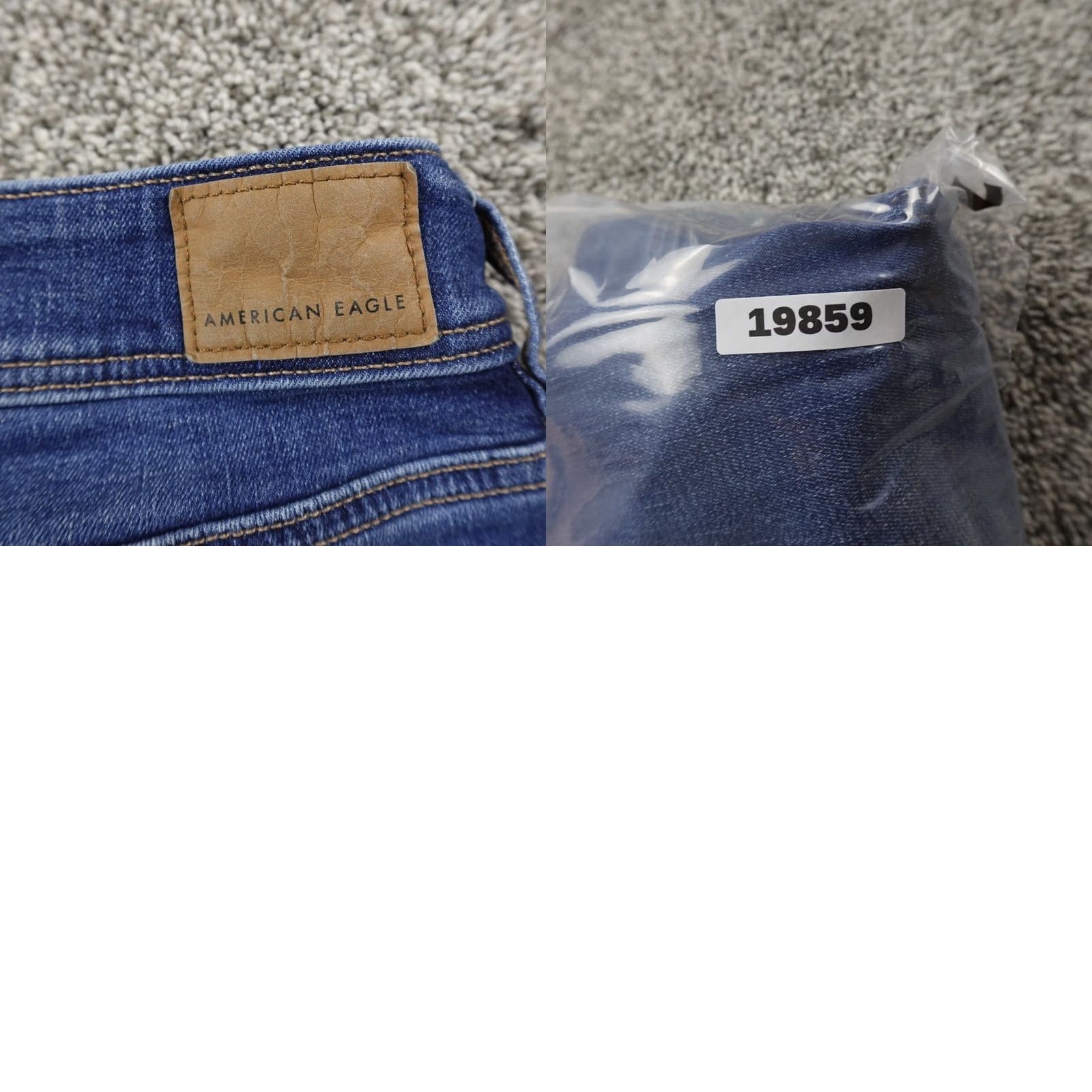 American Eagle Outfitters American Eagle Jeans Womens 6 Dark Blue Denim Kick Boot Low Rise Stretch Pants Size 28" / US 6 / IT 42 - 9 Thumbnail