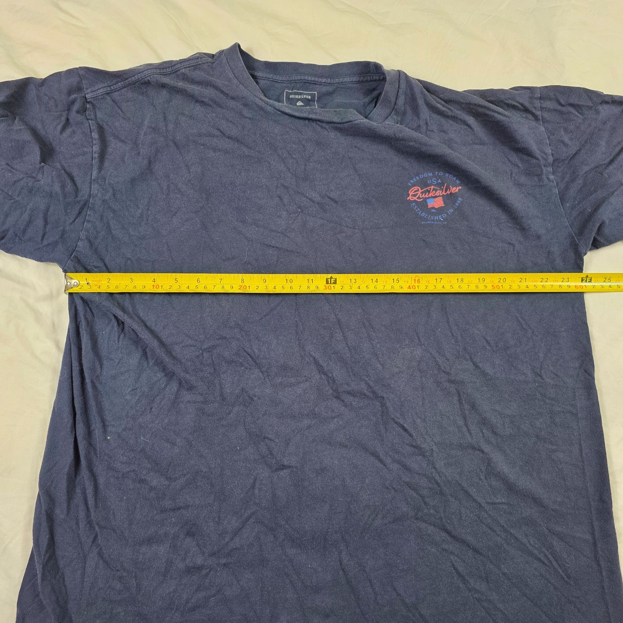 Quiksilver Quiksilver Freedom To Roam American Flag Mens Size 2XL Black Size US XXL / EU 58 / 5 - 5 Thumbnail