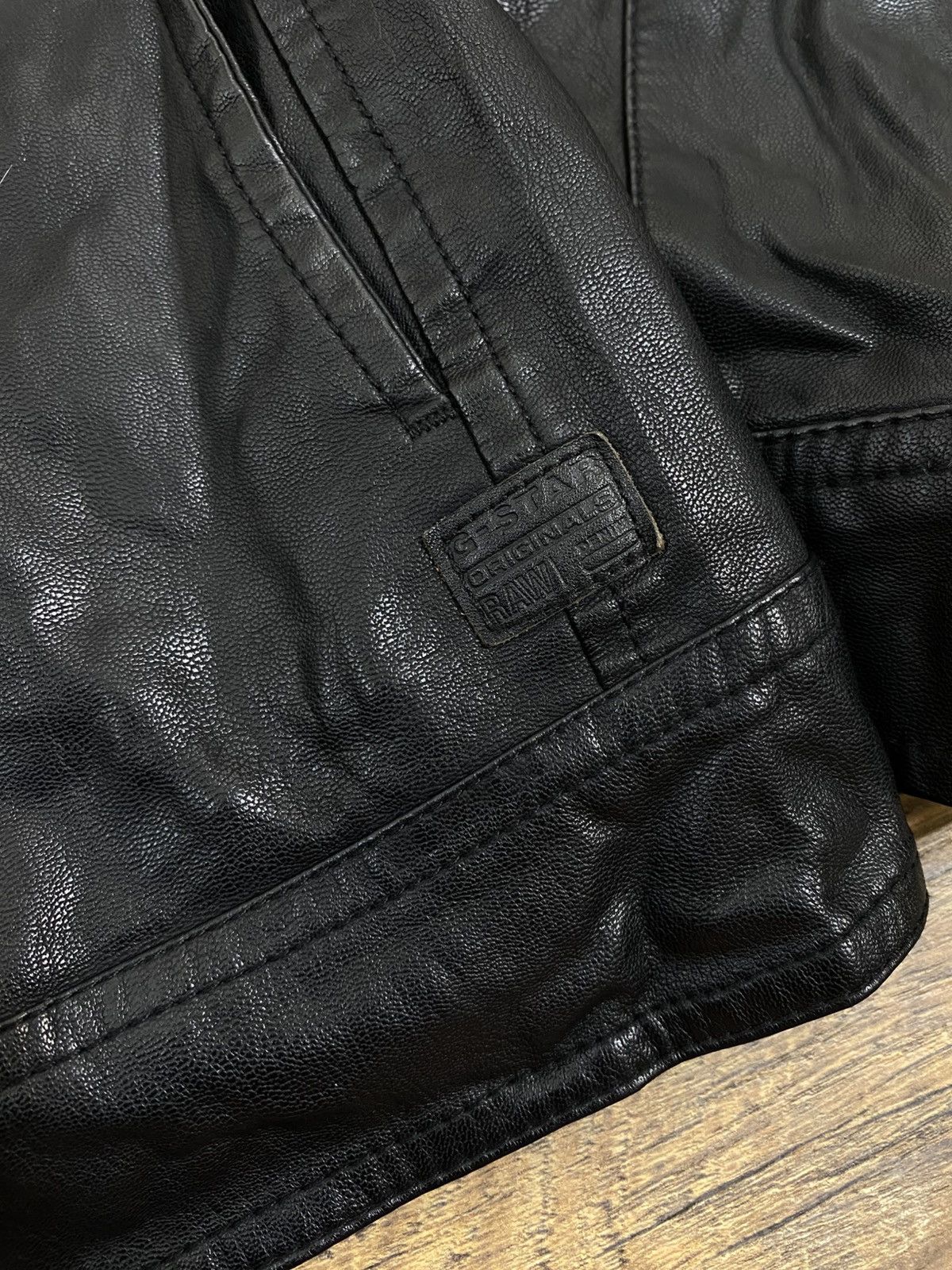 G-Star G-Star RAW Revend 3D Slim Faux Leather Moto Jacket L Size US L / EU 52-54 / 3 - 9 Thumbnail