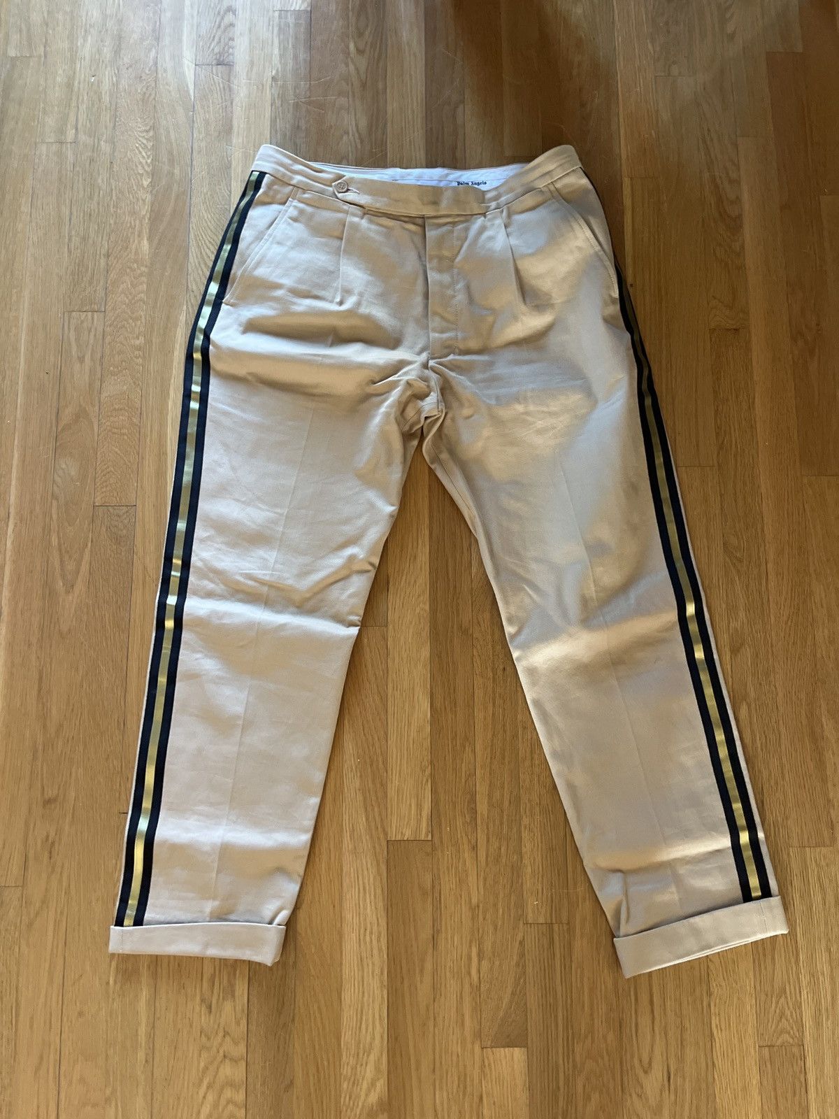 Palm Angels chino pants with side stripe