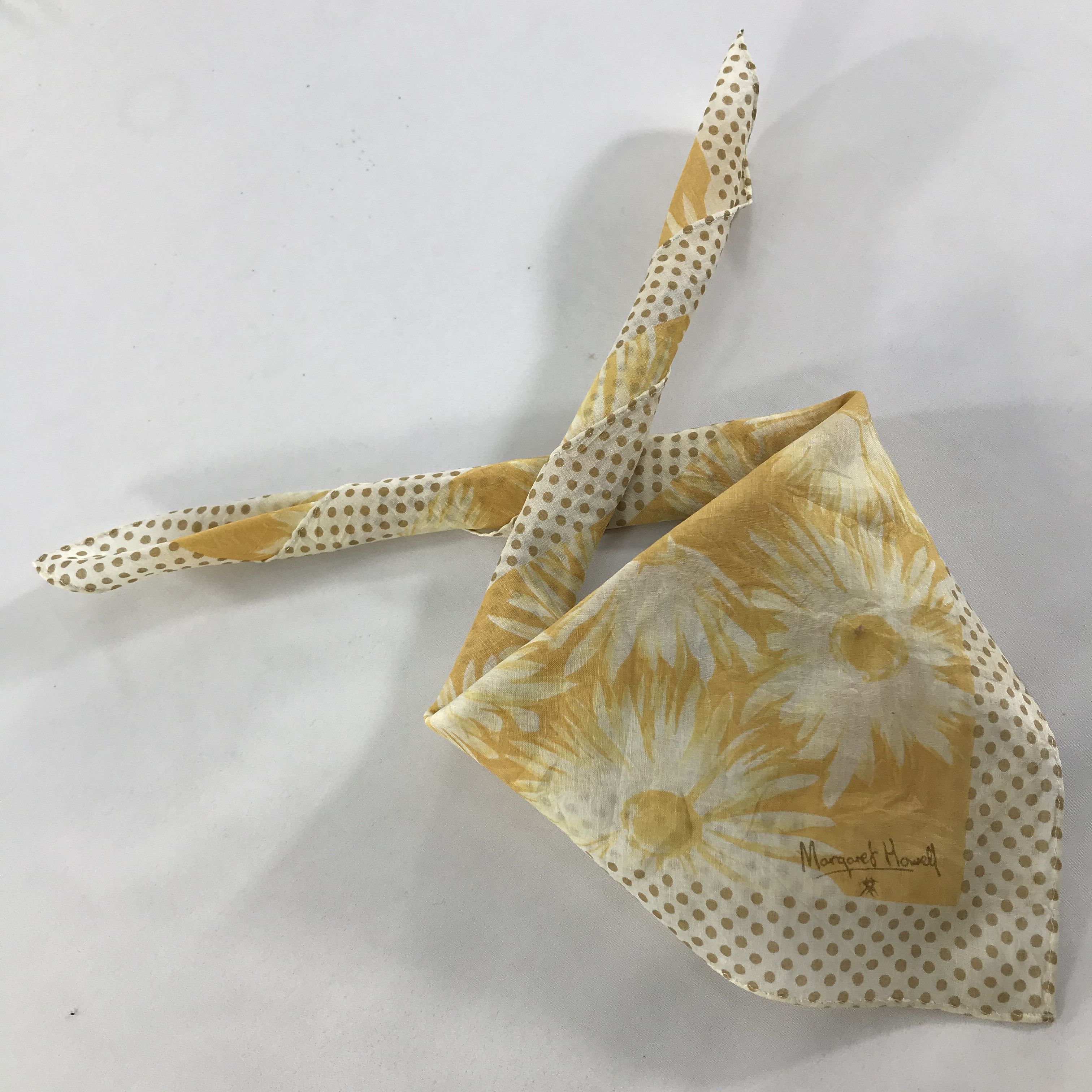 Margaret Howell × Vintage Margaret Howell Bandana / Handkerchief / Neckerchief -S1445 Size ONE SIZE - 4 Thumbnail