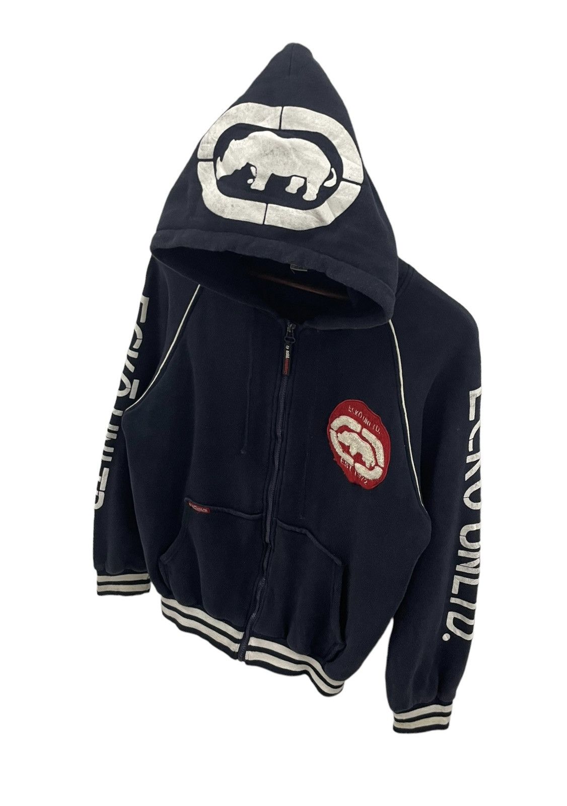 Ecko Unltd. Vintage Ecko Unltd Hoodie Embroidery Logo Size US S / EU 44-46 / 1 - 6 Thumbnail