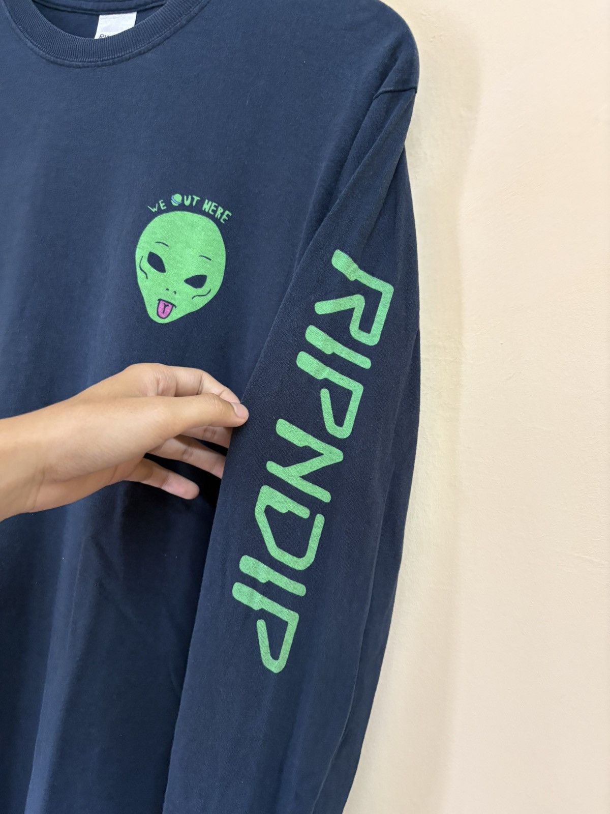 RIPNDIP Vintage Y2k Ripndip Alien Skateboard Streetwear T-Shirt Size US M / EU 48-50 / 2 - 5 Thumbnail