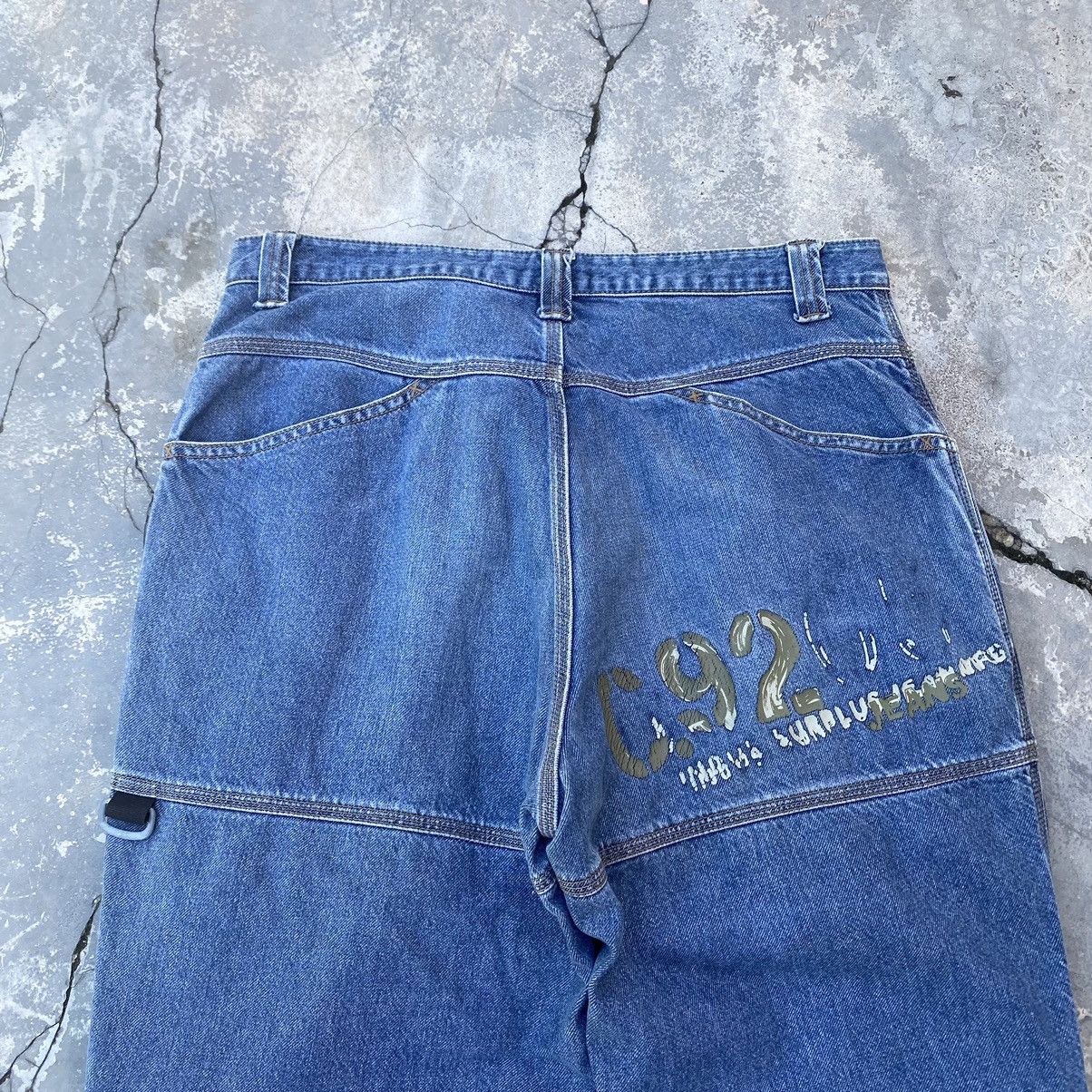 Fubu FUBU DISTRESSED BAGGY JEANS Size US 34 / EU 50 - 2 Thumbnail