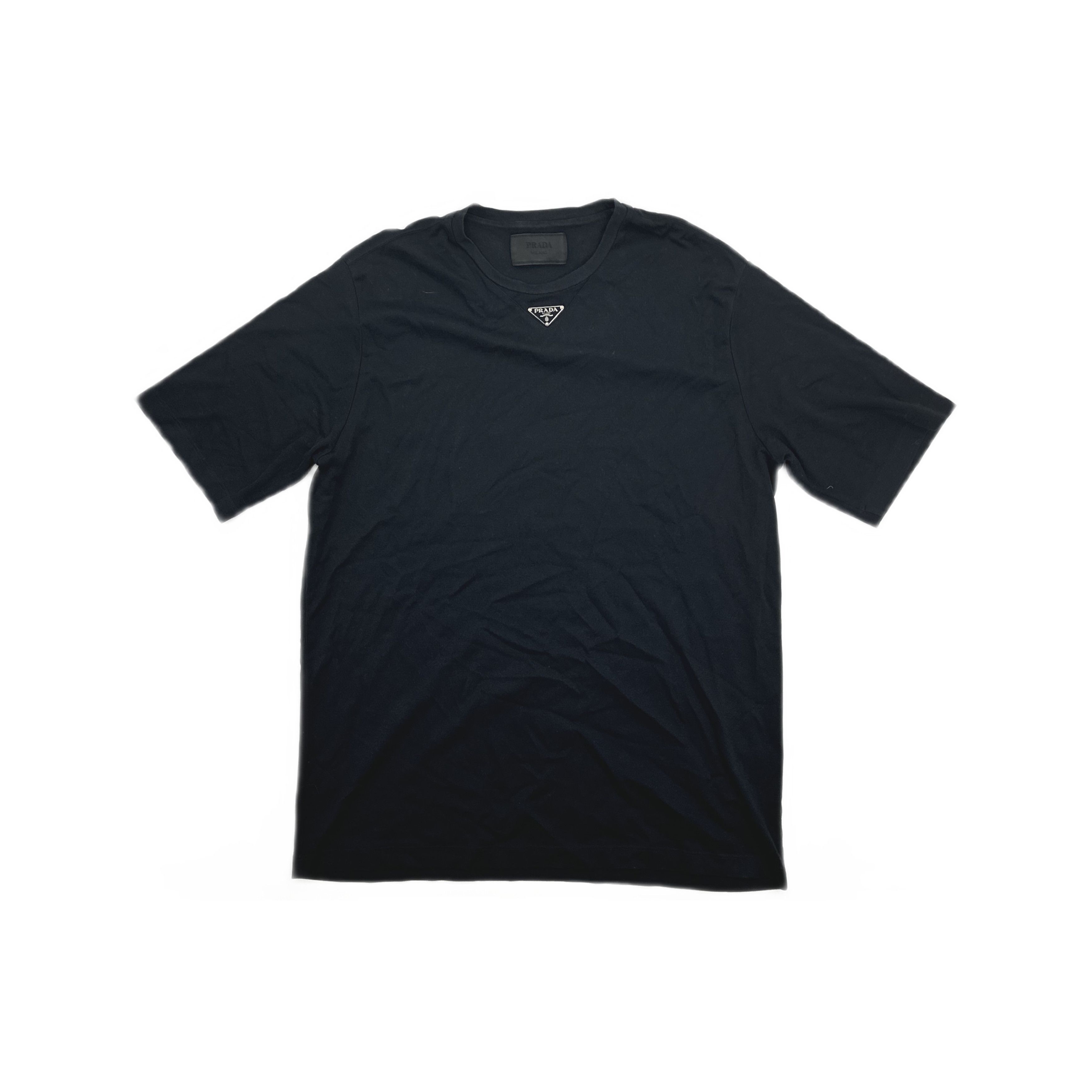 Prada Prada Triangle Logo Short Sleeve T-Shirt Size XL Size US XL / EU 56 / 4 - 1 Thumbnail