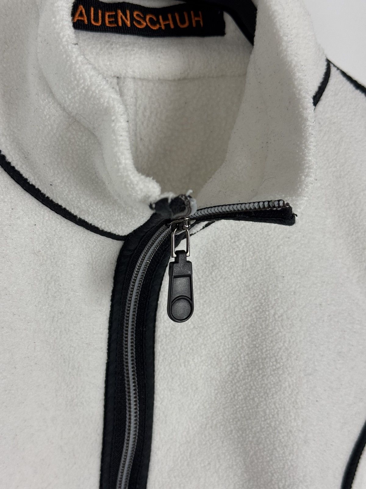 Frauenschuh Frauenschuh White Full Zip Fleece Pullover Size M / US 6-8 / IT 42-44 - 4 Thumbnail
