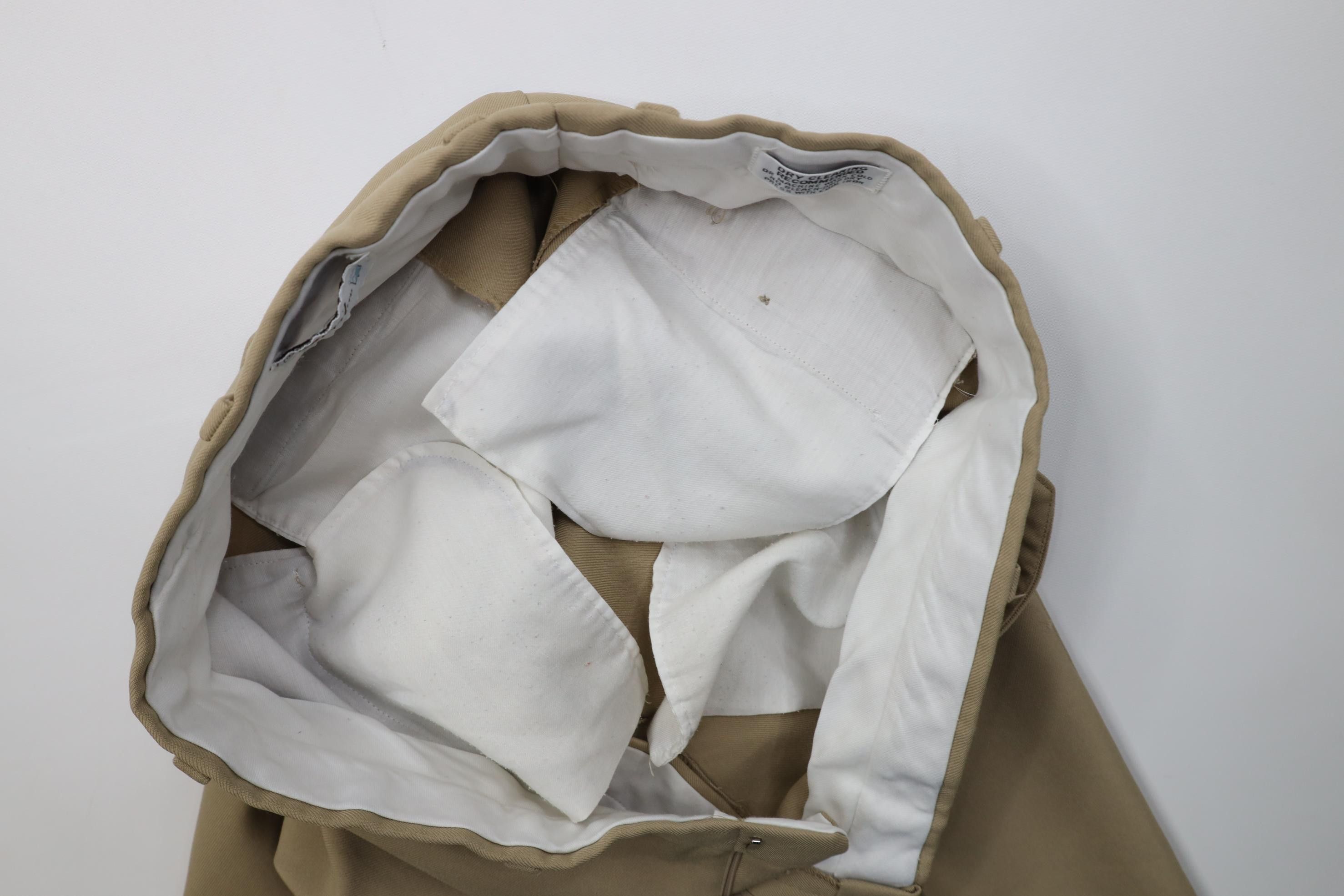 Vintage Vintage 70s Streetwear Flared Wide Leg Chino Pants Beige USA Size US 38 / EU 54 - 9 Thumbnail