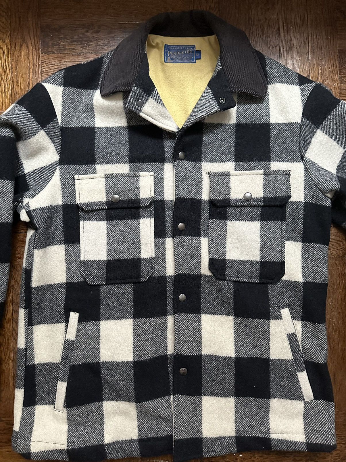 Pendleton Vintage Pendleton Wool Shirt Jacket - Buffalo Plaid / Check Size US M / EU 48-50 / 2 - 2 Thumbnail