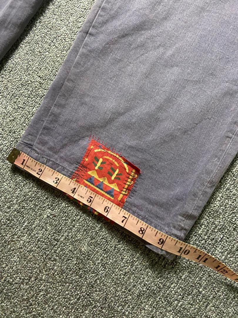 Kapital Kapital Japanese Brand Unique Patchwork Pants (185) Size US 35 - 15 Thumbnail