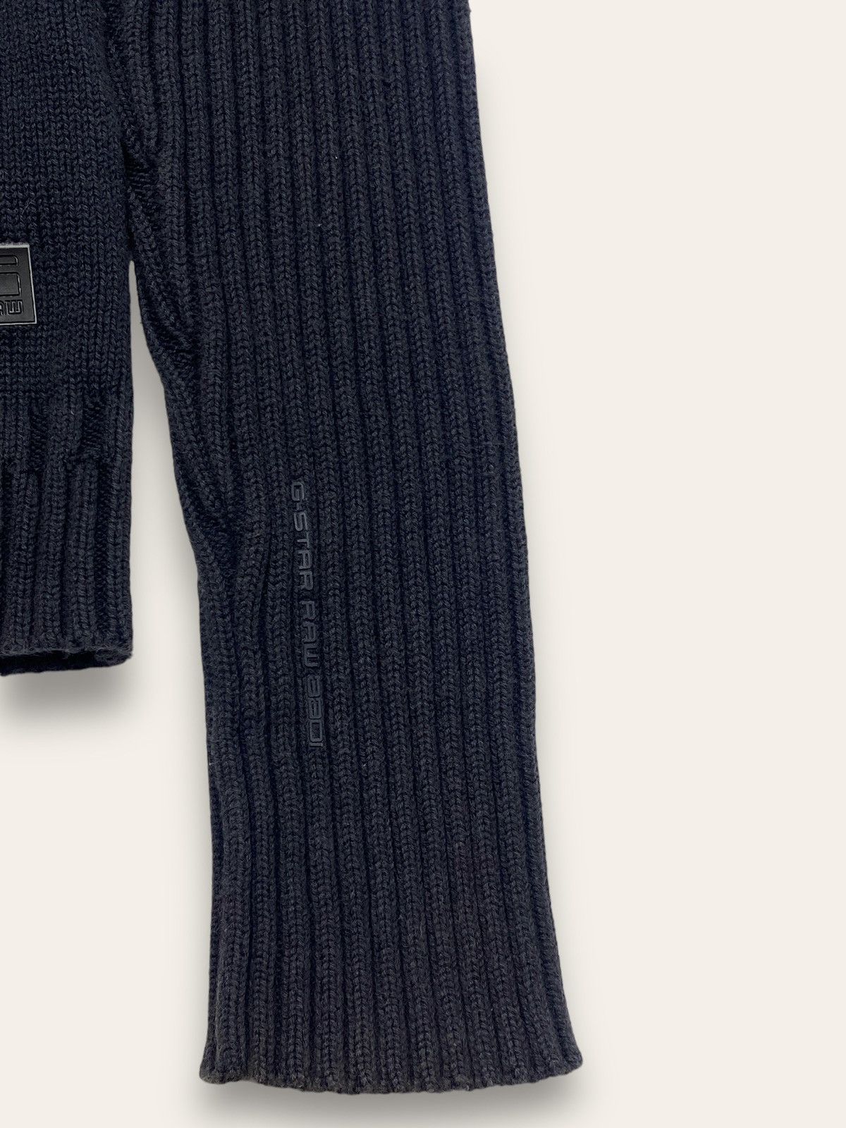 G-Star Vintage G STAR Crazy Unique Hooded Face Mask Knit Sweater Size US XS / EU 42 / 0 - 4 Thumbnail