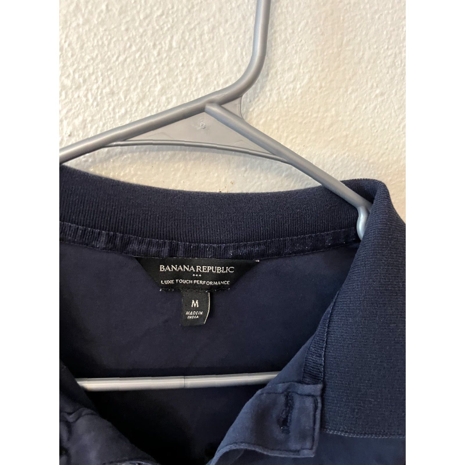 Banana Republic VINTAGE Banana Republic Polo Shirt Adult M Navy 100% Cotton Golf Preppy Men’s Medium Blue Mens Size US M / EU 48-50 / 2 - 3 Thumbnail