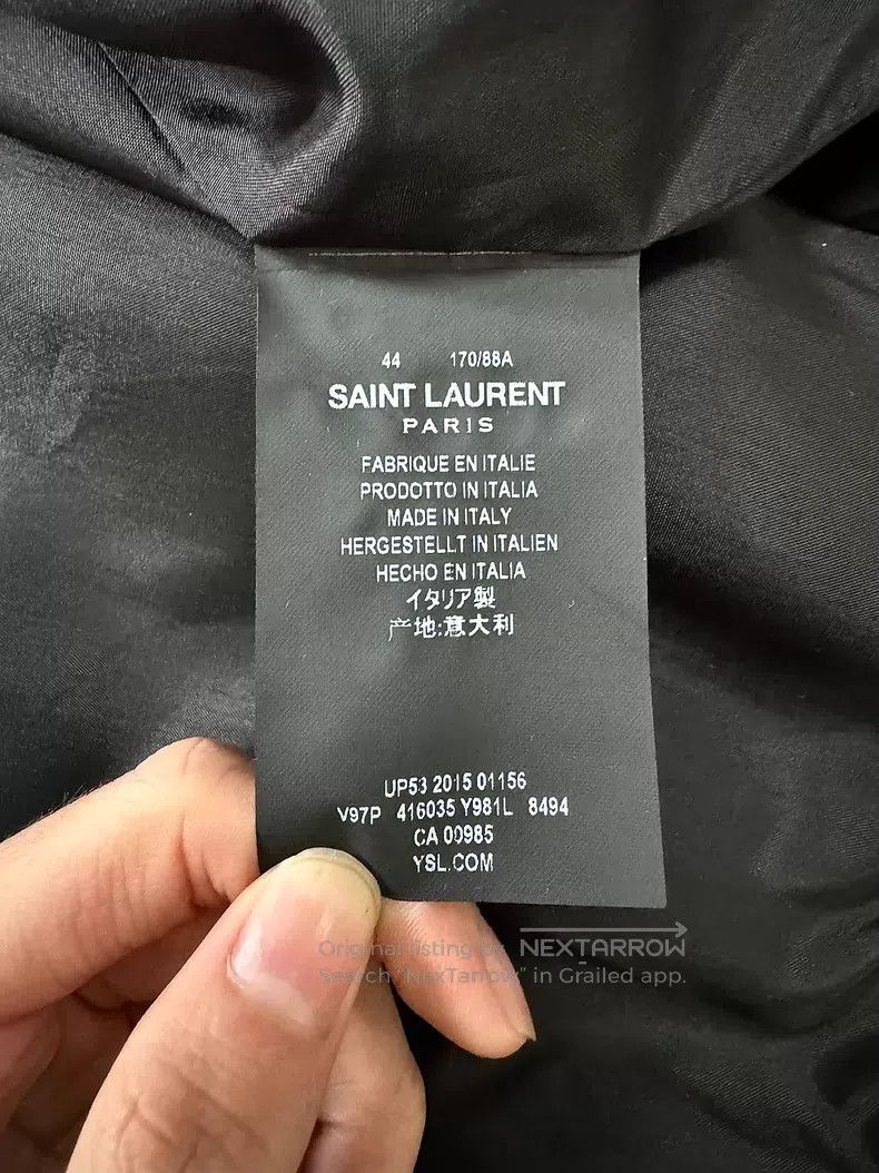 Saint Laurent Paris #REF! Size US S / EU 44-46 / 1 - 6 Thumbnail