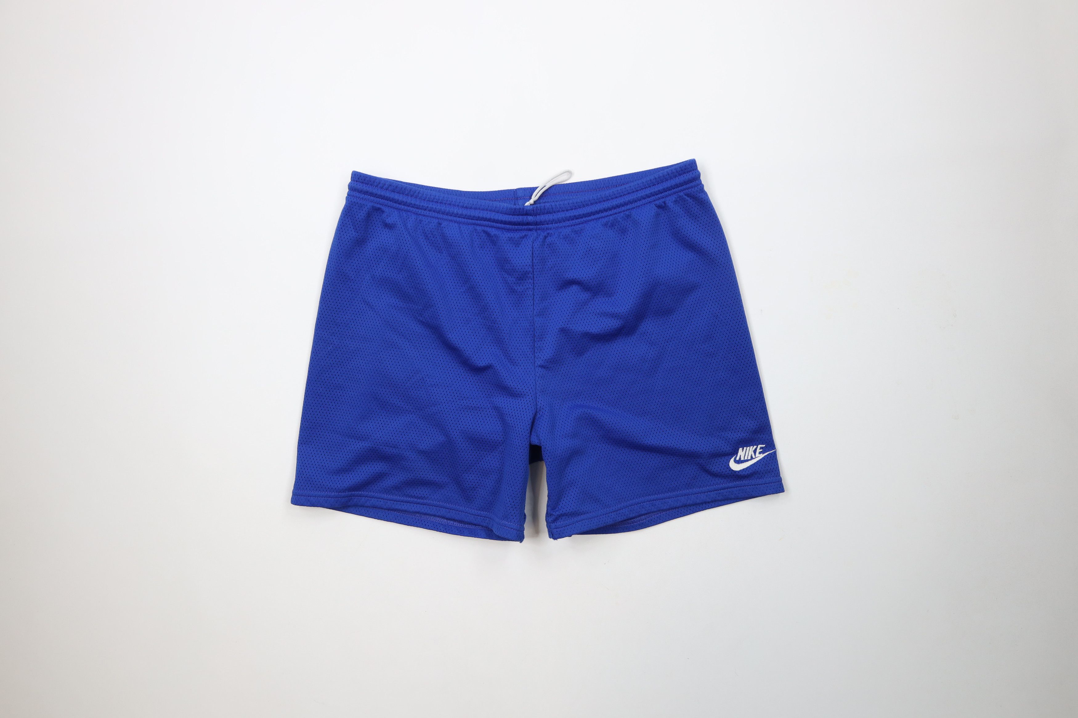 Vintage Vintage 90s Nike Travis Scott Mini Swoosh Above Knee Shorts Size US 34 / EU 50 - 1 Thumbnail