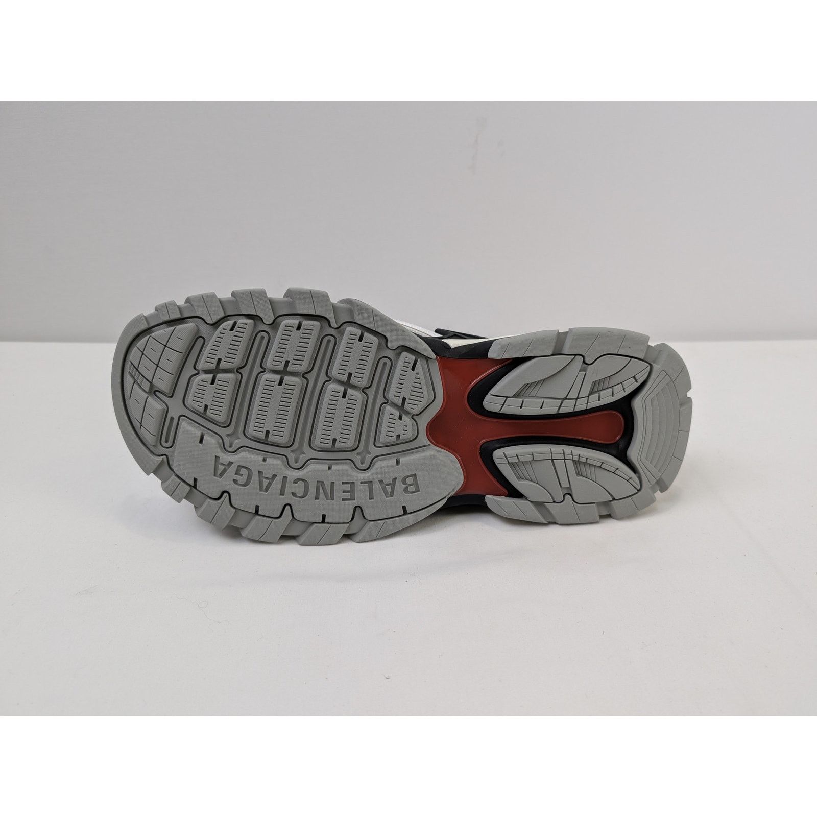Balenciaga o1rshd1 Trcl Slide Slipper in Black/Grey/Red Size US 13 / EU 46 - 12 Thumbnail