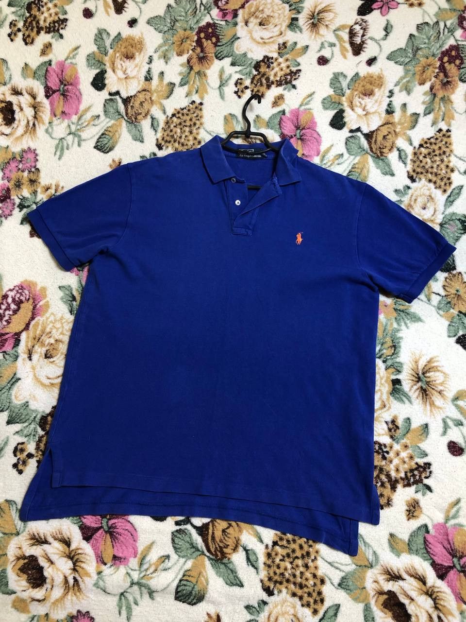 Polo Ralph Lauren Polo Ralph Lauren Custom Fit Collared Polo Shirt Blue Size US L / EU 52-54 / 3 - 1 Thumbnail