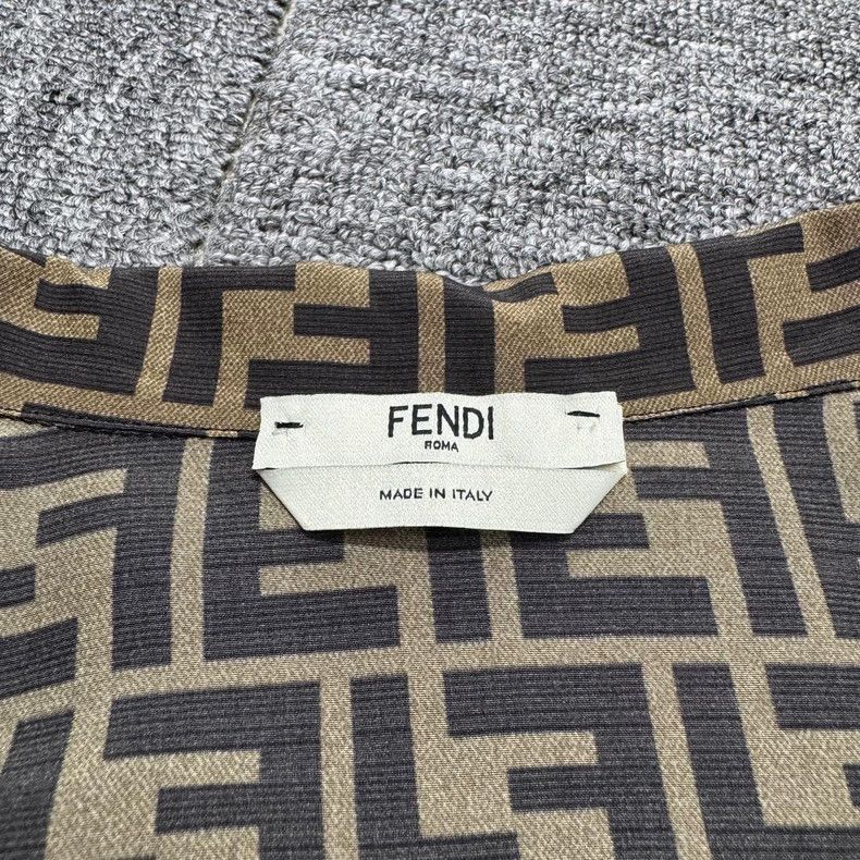 Fendi Fendi Silk Pajama Jacket Coat Size US M / EU 48-50 / 2 - 6 Thumbnail