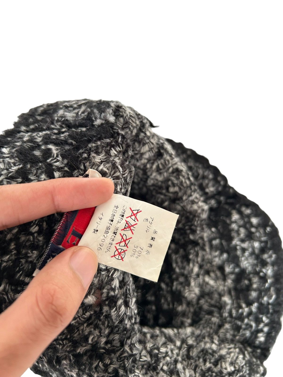 Japanese Brand Crochet Knitted CF Made in Italy Bucket Hats Size ONE SIZE - 5 Thumbnail
