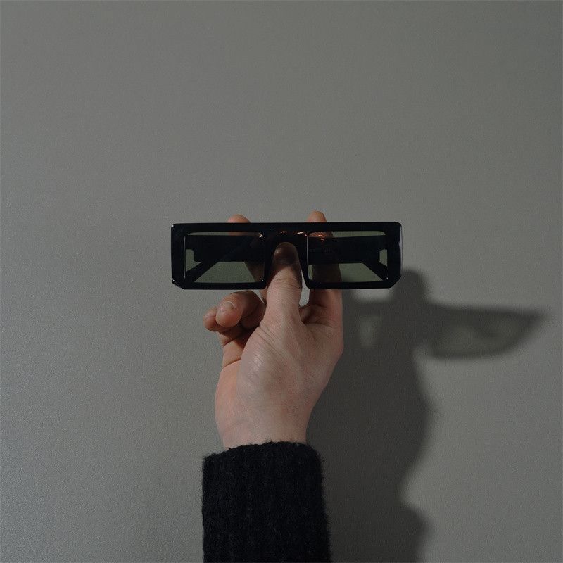 VIBE Hip-hop Street ins style custom avant-garde sunglasses Size ONE SIZE - 4 Thumbnail