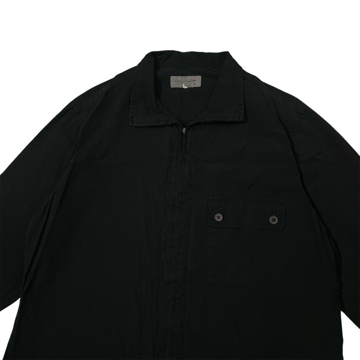 Yohji Yamamoto 🔥Archive🔥Yohji Yamamoto 24/25AW Open Blouse Zipper Jacket Size US M / EU 48-50 / 2 - 11 Thumbnail
