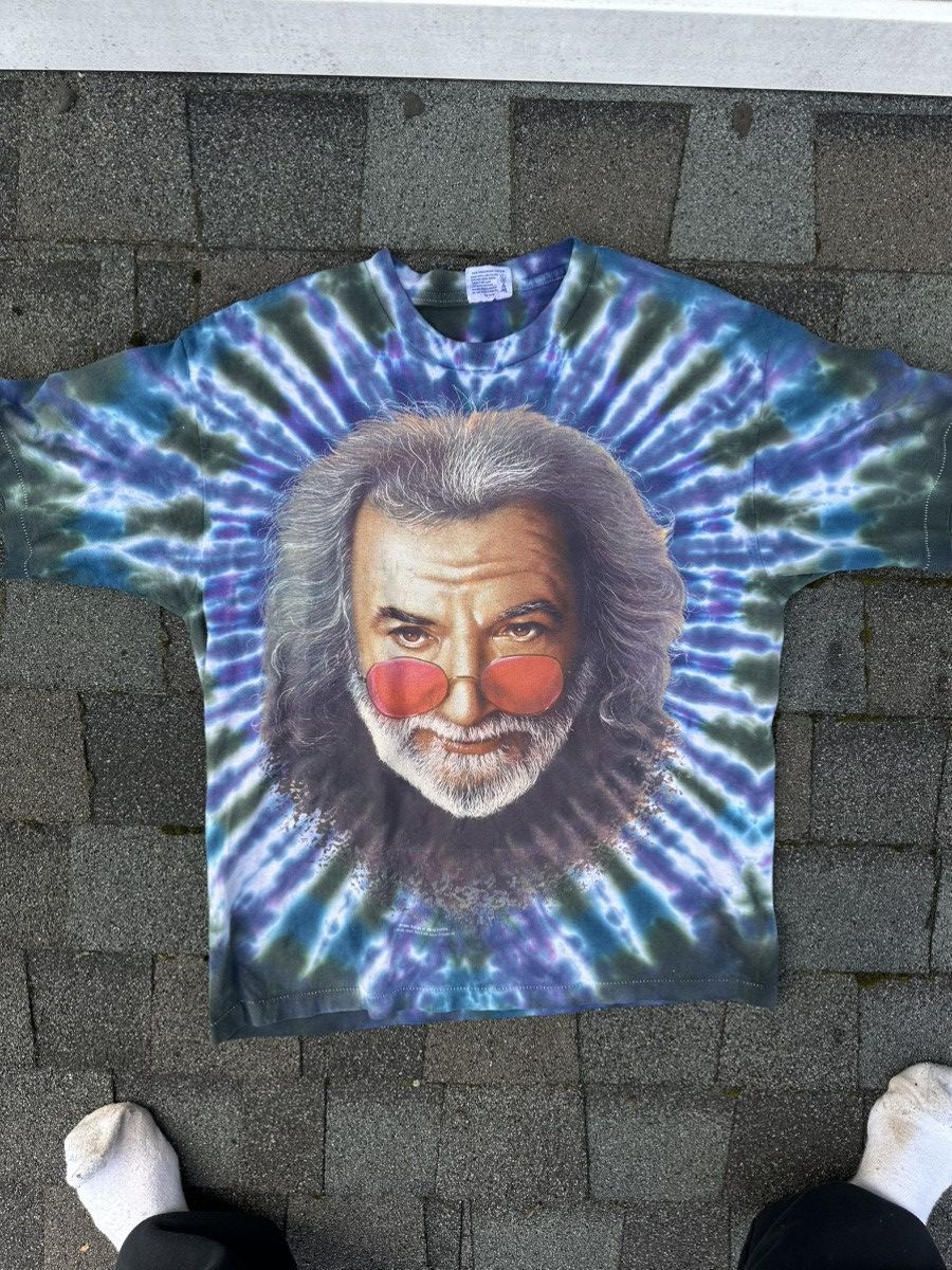 Band Tees × Vintage Vintage 90’s Jerry Garcia Band Tee Size US L / EU 52-54 / 3 - 1 Thumbnail