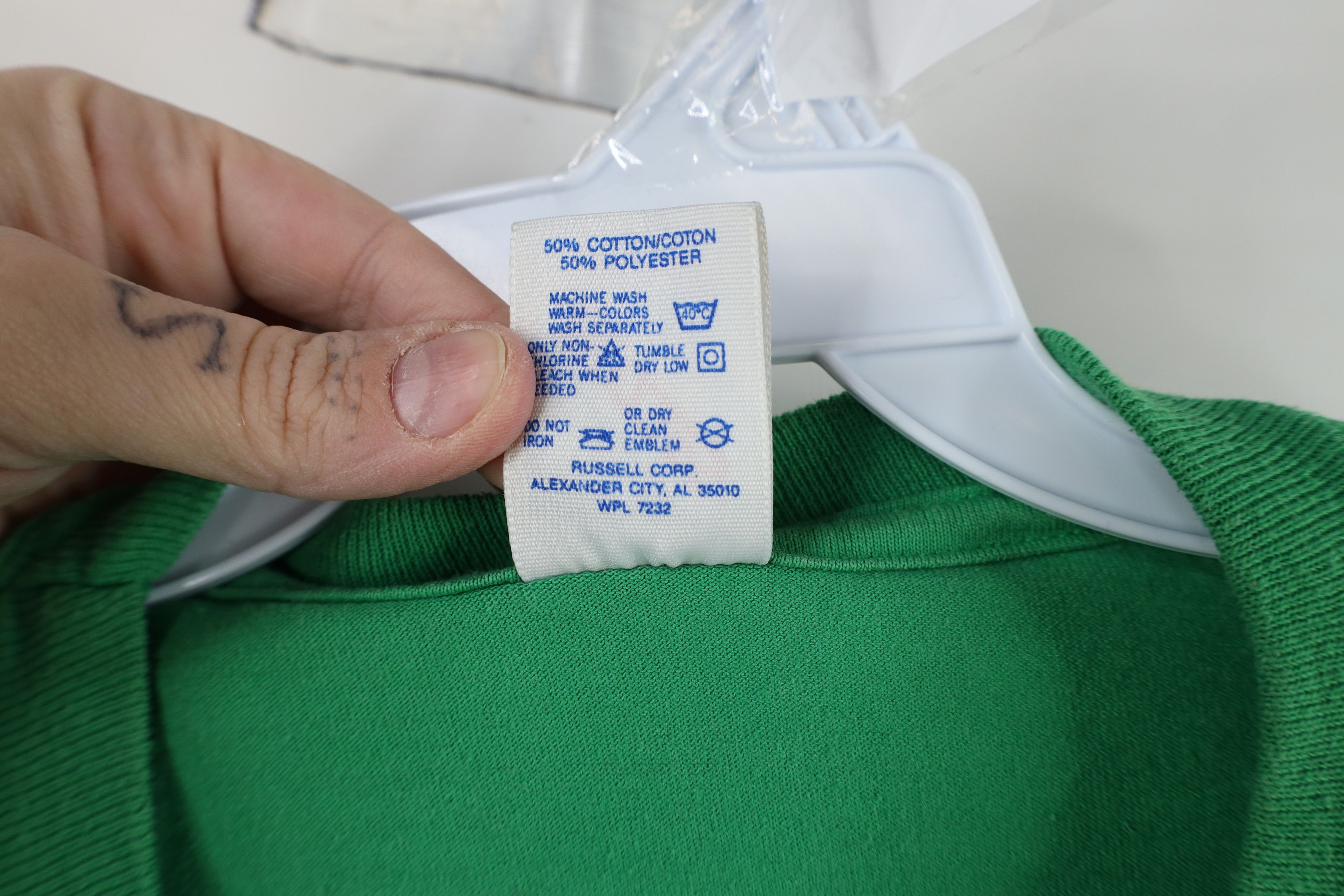 Vintage Vintage 90s Irish American Club Short Sleeve T-Shirt USA Size US XL / EU 56 / 4 - 6 Thumbnail