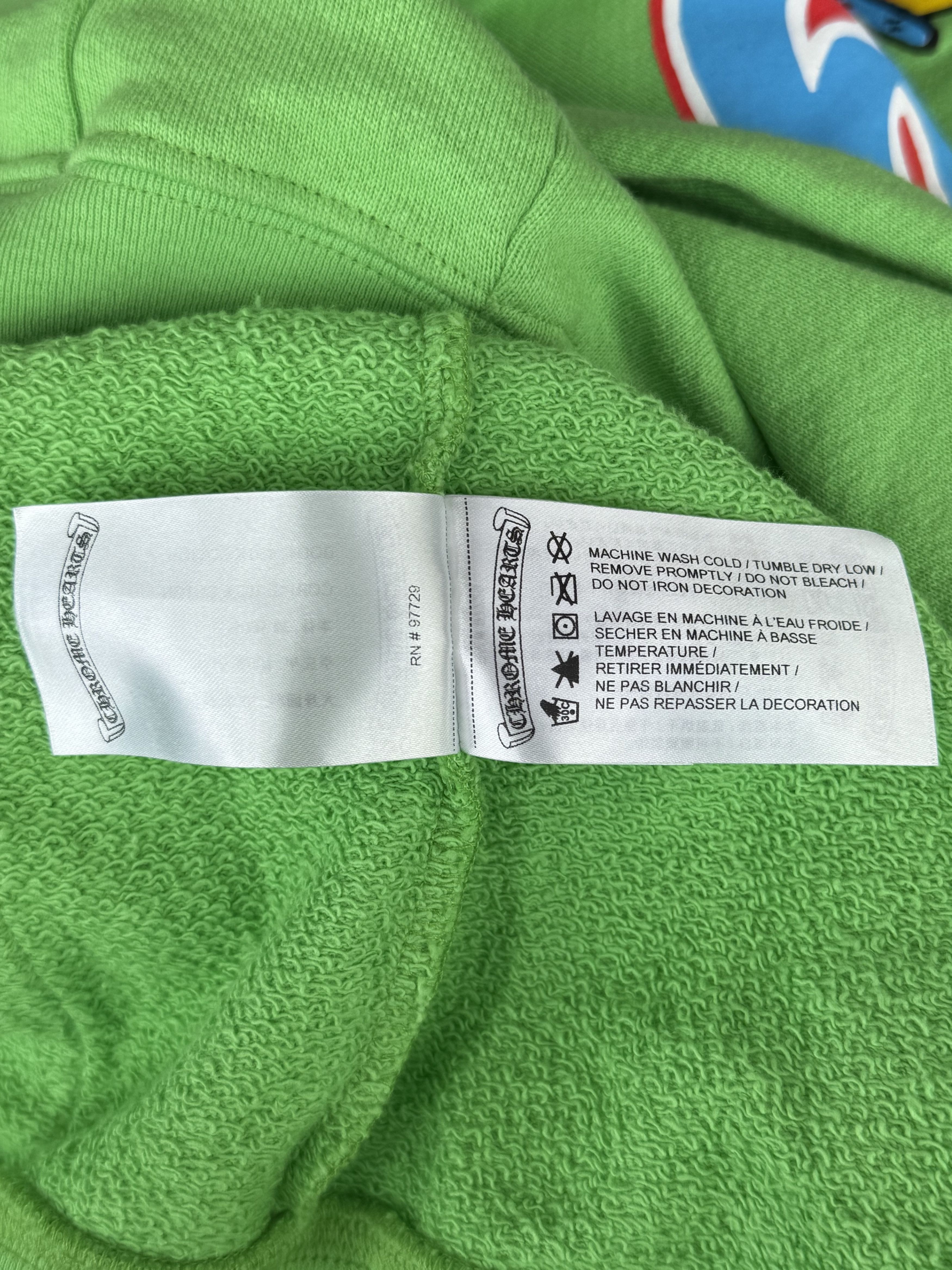 Chrome Hearts Chrome Hearts Green Sex Records Logo Hoodie Size US S / EU 44-46 / 1 - 4 Thumbnail