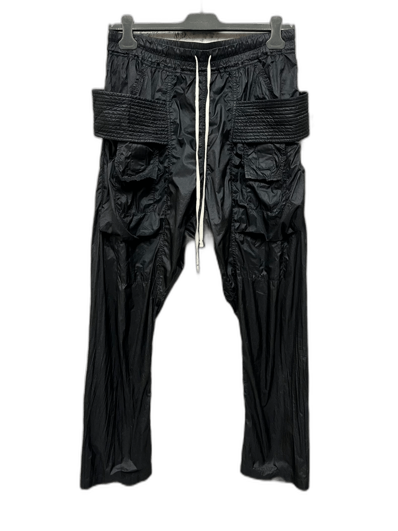 Rick Owens rick owens black cargo pants size medium Size US 30 / EU 46 - 1 Thumbnail
