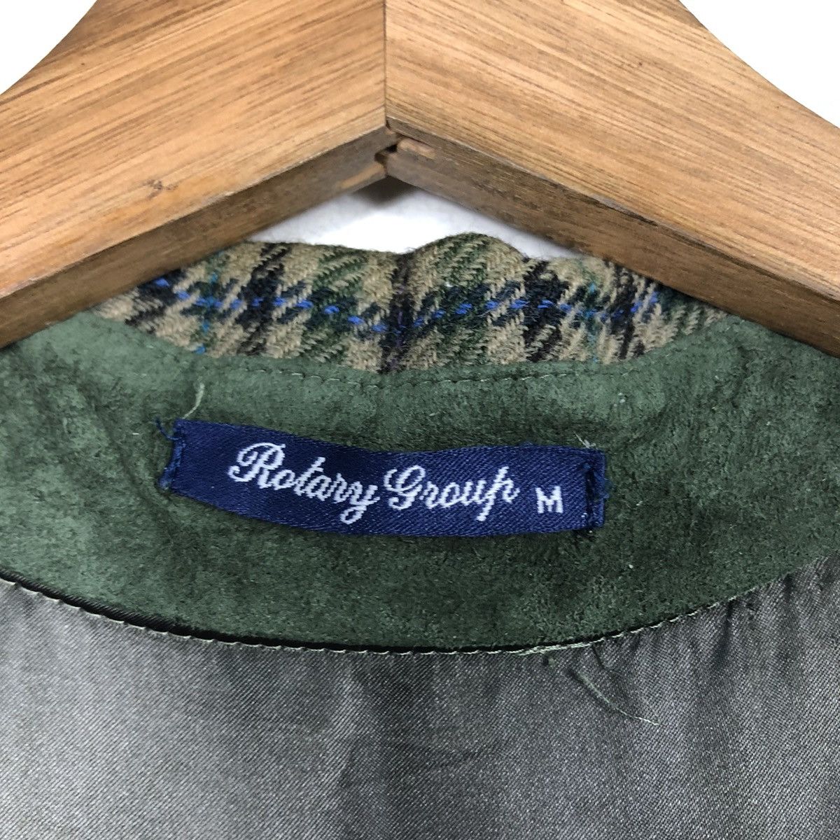 Issey Miyake 📌Vintage Bomber Jacket Rotary Enough Tartan Design Size US M / EU 48-50 / 2 - 21 Thumbnail