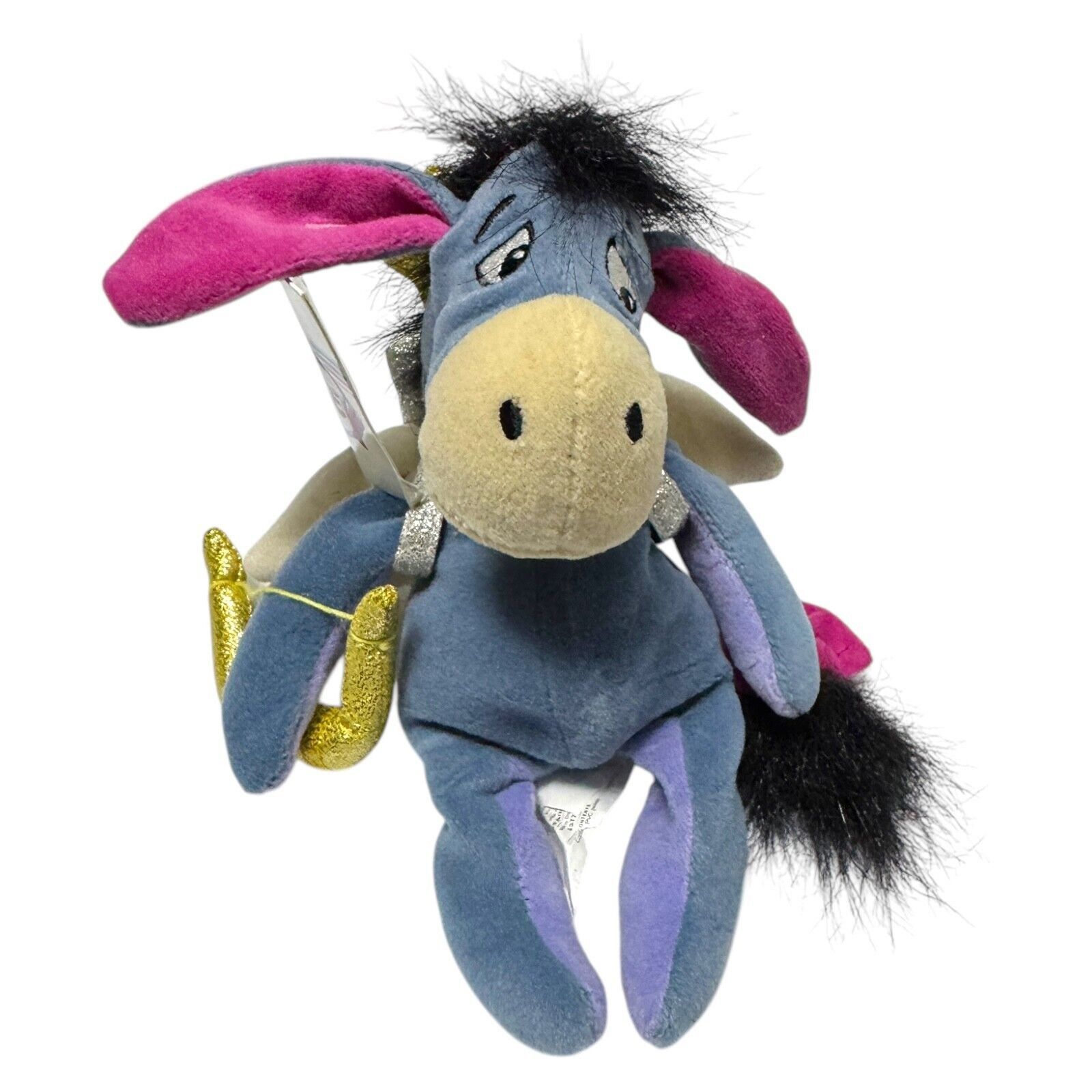 Disney NWT 90s Disney Store CUPID EEYORE VALENTINES Vintage Beanie Size ONE SIZE - 3 Thumbnail