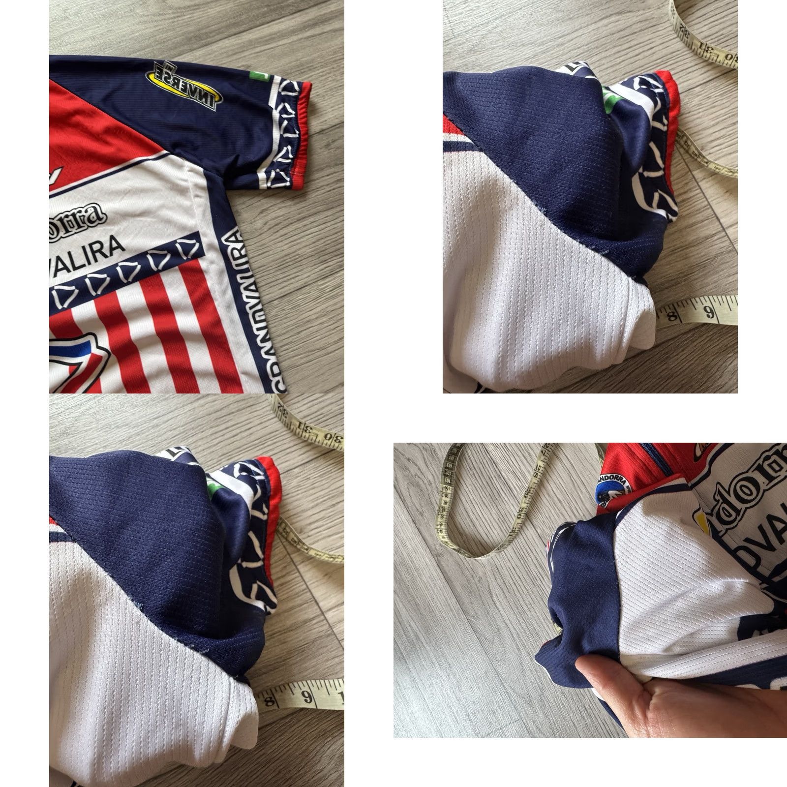 Converse INVERSE Pro Team Andorra Grandvalira Jersey 2XL Cycling Men's Multicolor Jersey Cycling Size US XXL / EU 58 / 5 - 9 Thumbnail