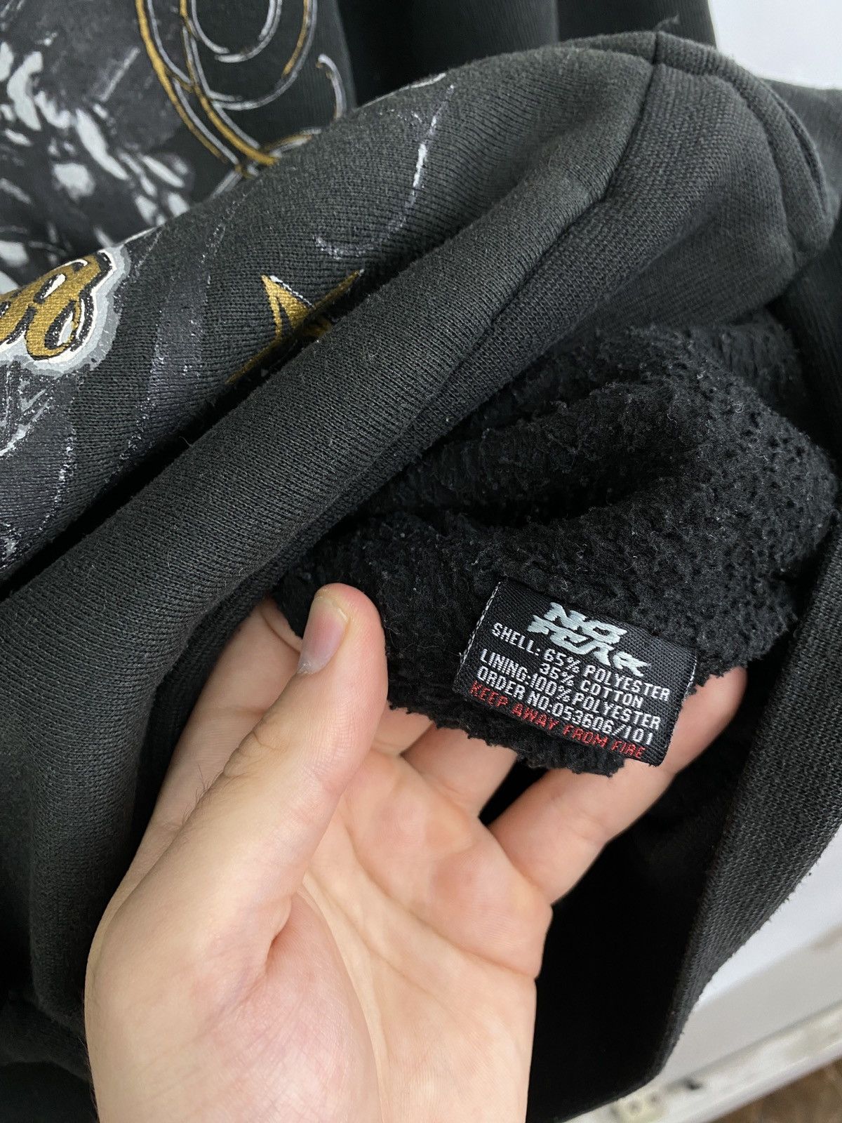 No Fear 💀 Vintage Y2K No Fear Skull Bones Affliction Zip Up Hoodie Size US M / EU 48-50 / 2 - 8 Thumbnail