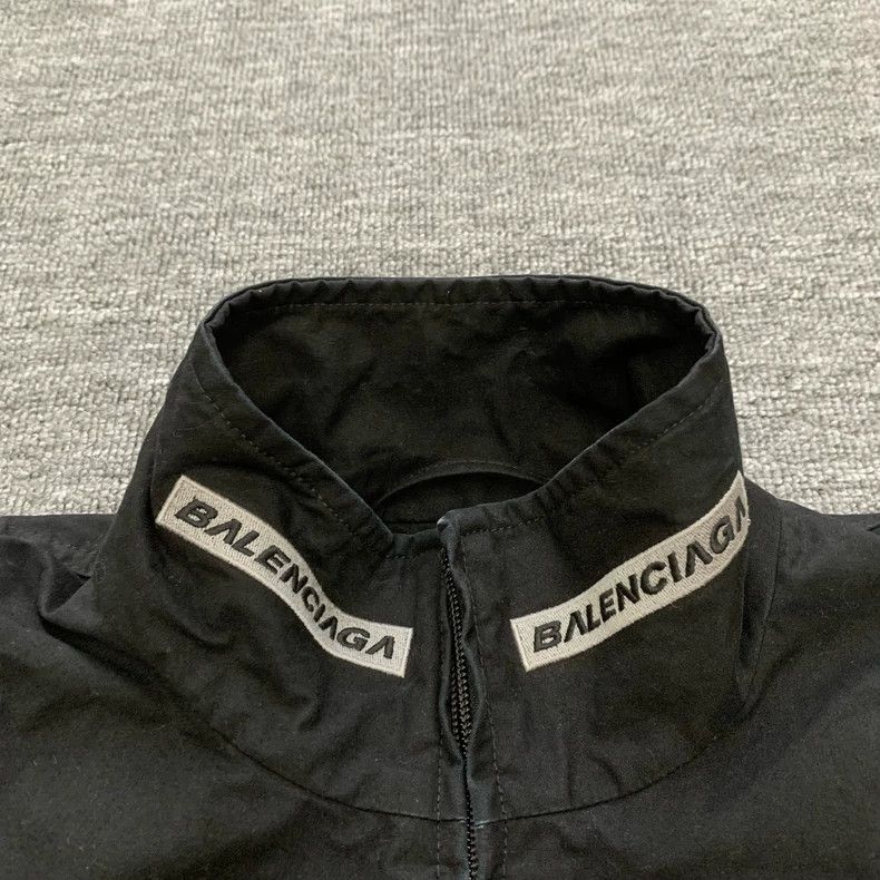 Balenciaga Balenciaga Black multi-element logo racing jacket jacket Size US XS / EU 42 / 0 - 8 Thumbnail