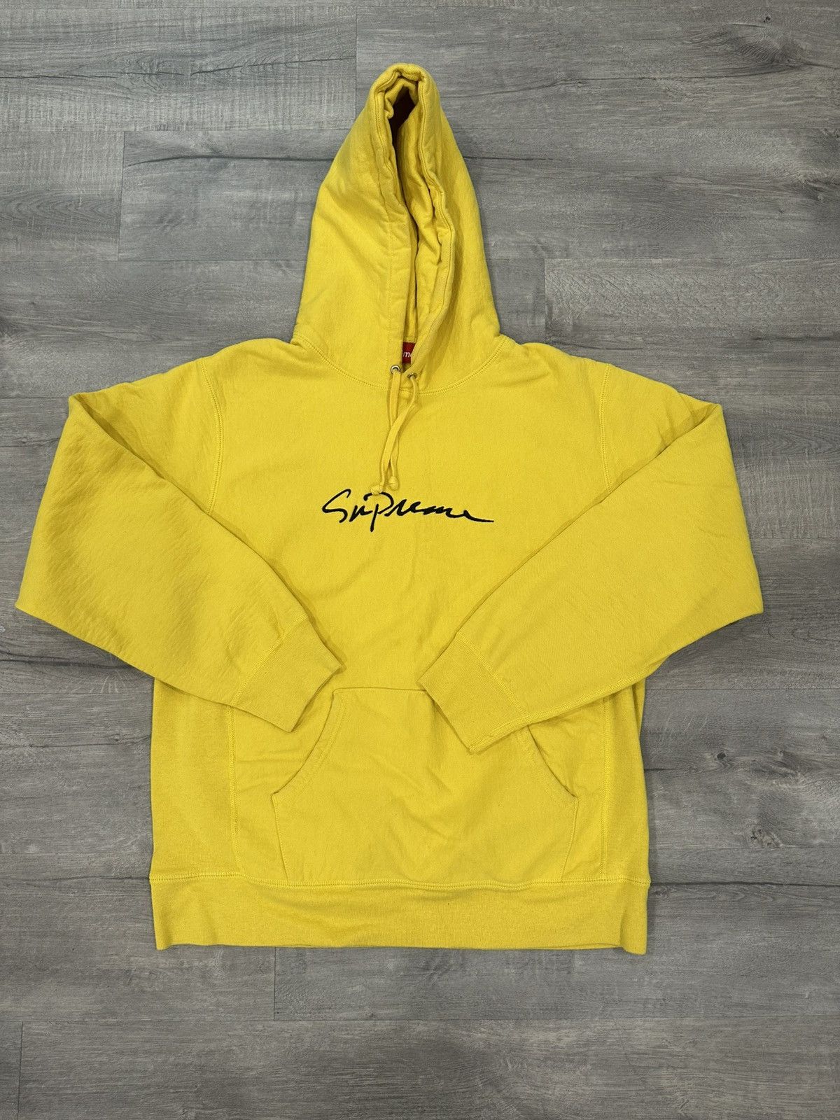 Supreme Classic Script Hoodie | Grailed