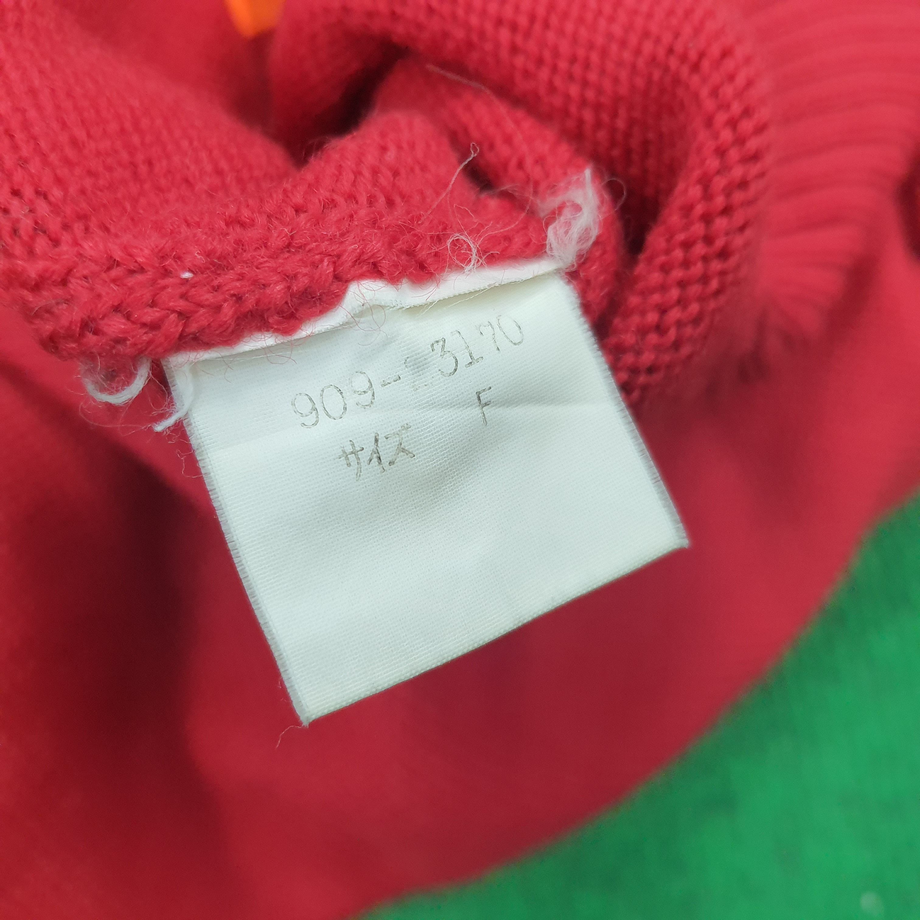 Vintage Vintage Henri Luccapuis Happy Ski Knitted Sweatshirt Size US M / EU 48-50 / 2 - 6 Thumbnail