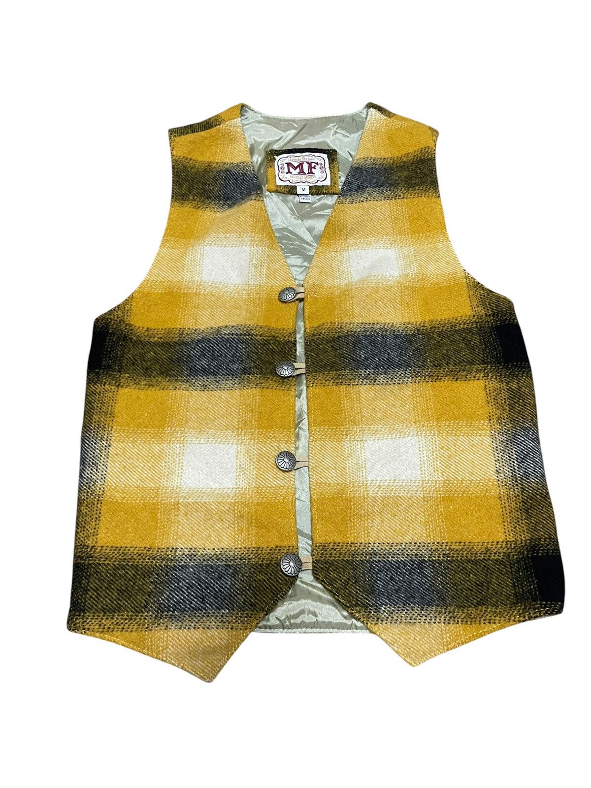 The Workers Club MF Recycled Garments Inspired Chimayo Vest Wool Jacket Size US XS / EU 42 / 0 - 1 Thumbnail